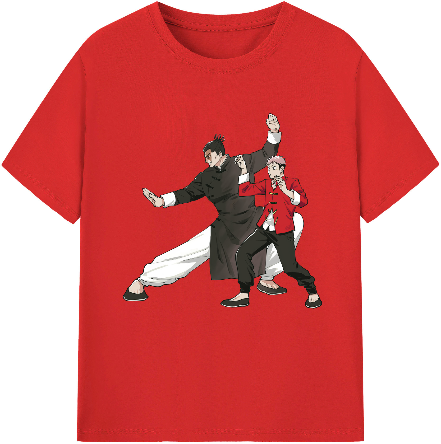 （画像用） 呪術廻戦 Jujutsu Kaisen レディースカジュアルプリントTシャツ（綿100％）
