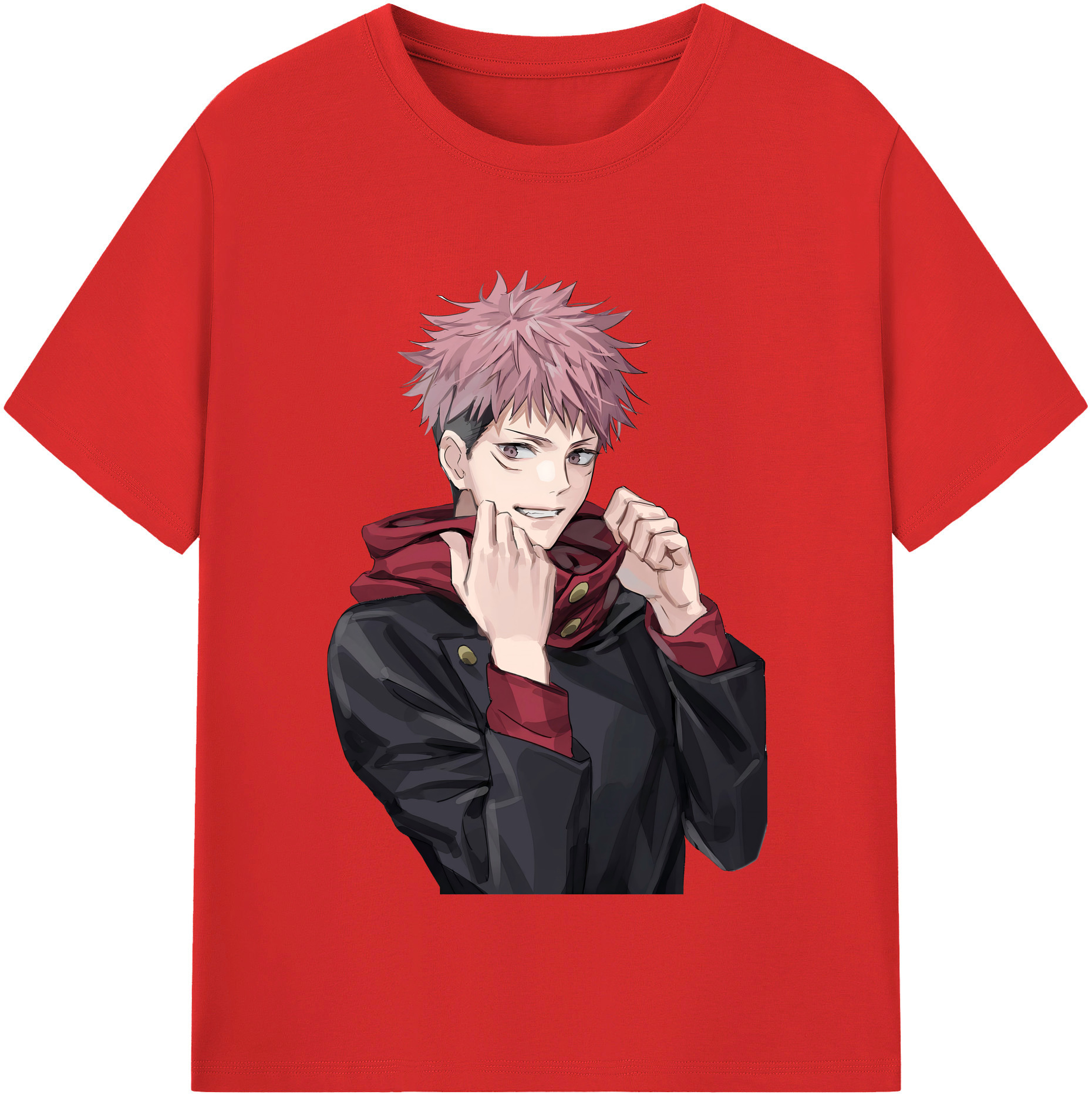 （画像用） 呪術廻戦 Jujutsu Kaisen レディースカジュアルプリントTシャツ（綿100％）
