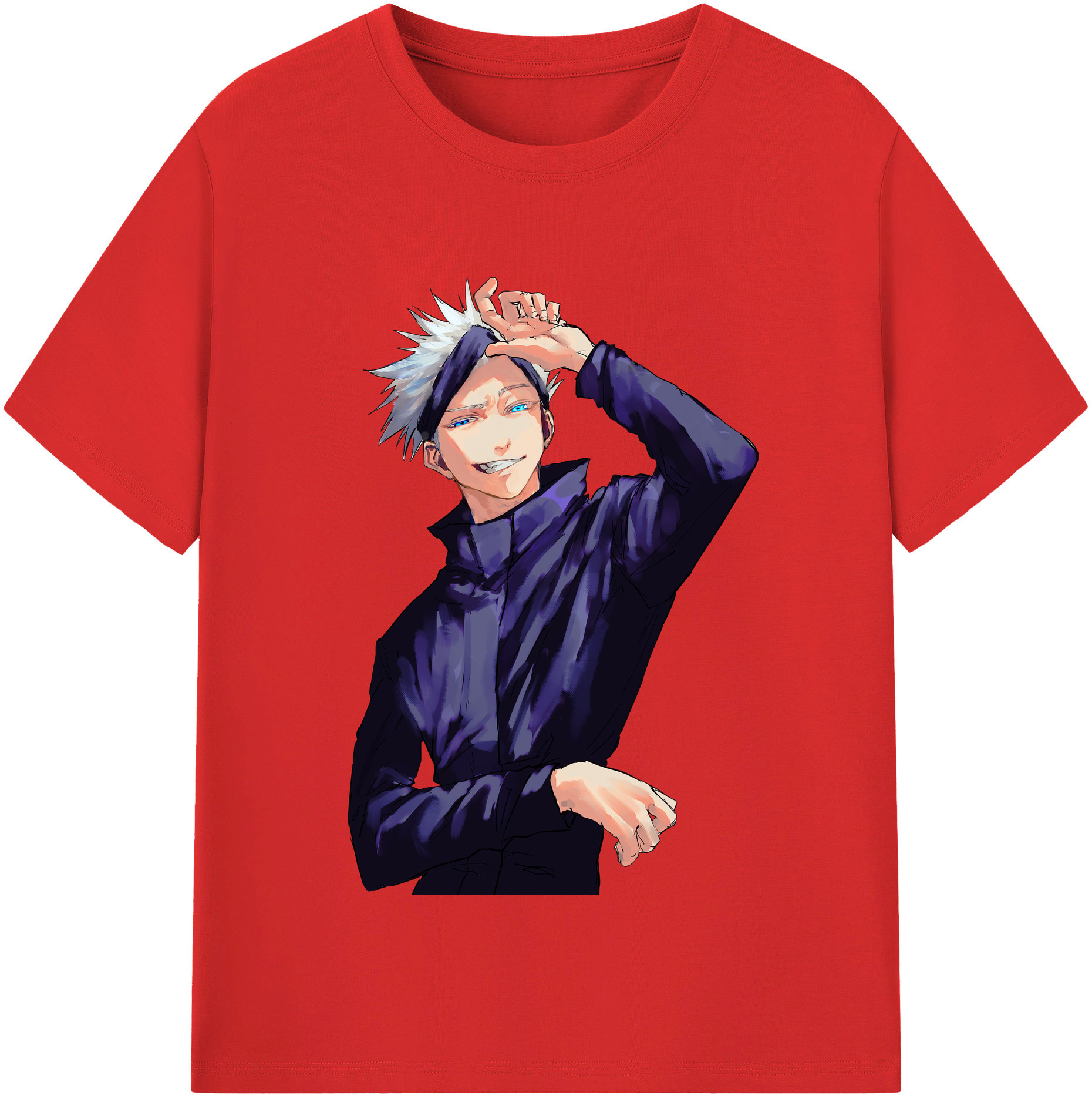 （画像用） 呪術廻戦 Jujutsu Kaisen レディースカジュアルプリントTシャツ（綿100％）