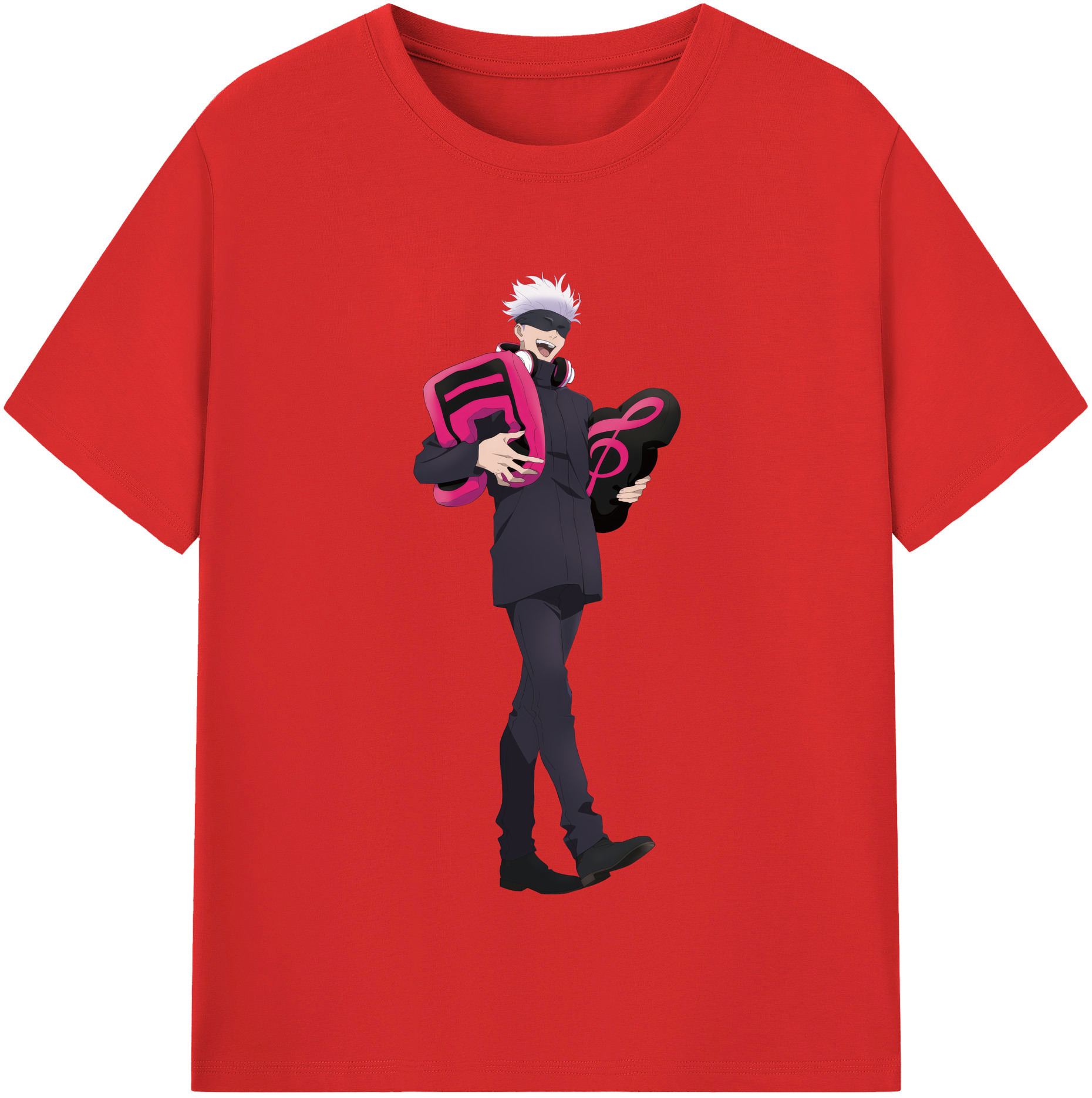 （画像用） 呪術廻戦 Jujutsu Kaisen レディースカジュアルプリントTシャツ（綿100％）