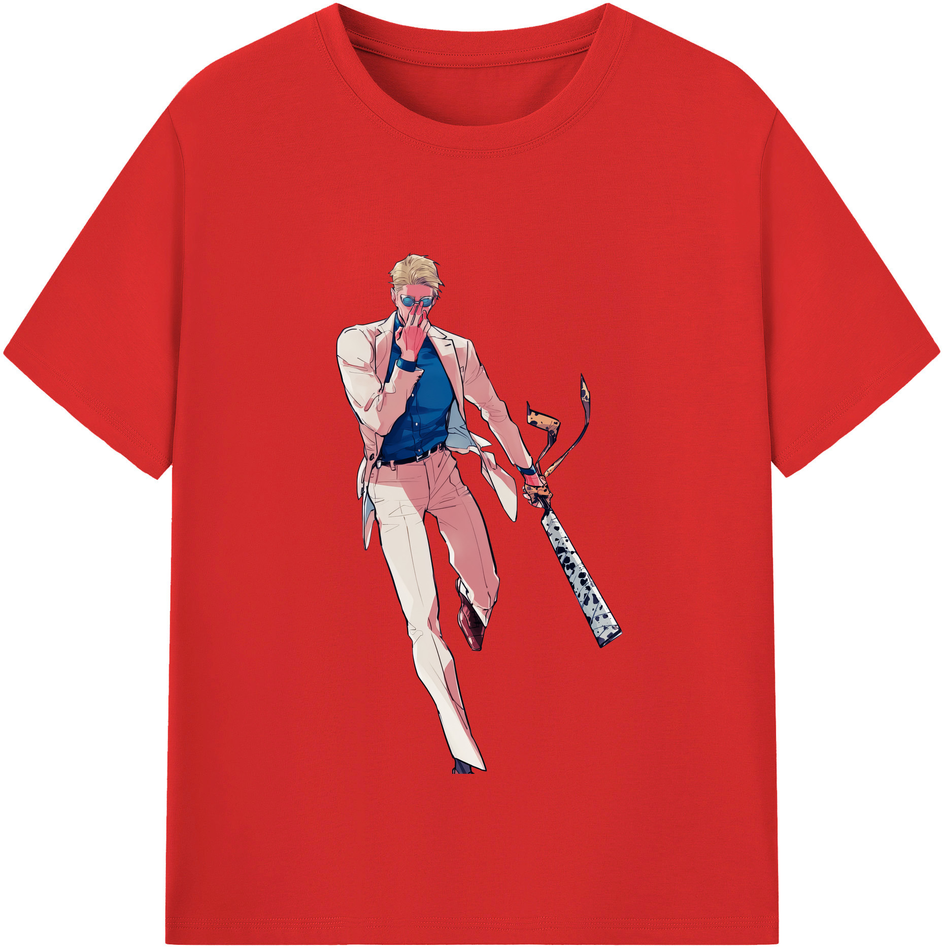 （画像用） 呪術廻戦 Jujutsu Kaisen レディースカジュアルプリントTシャツ（綿100％）