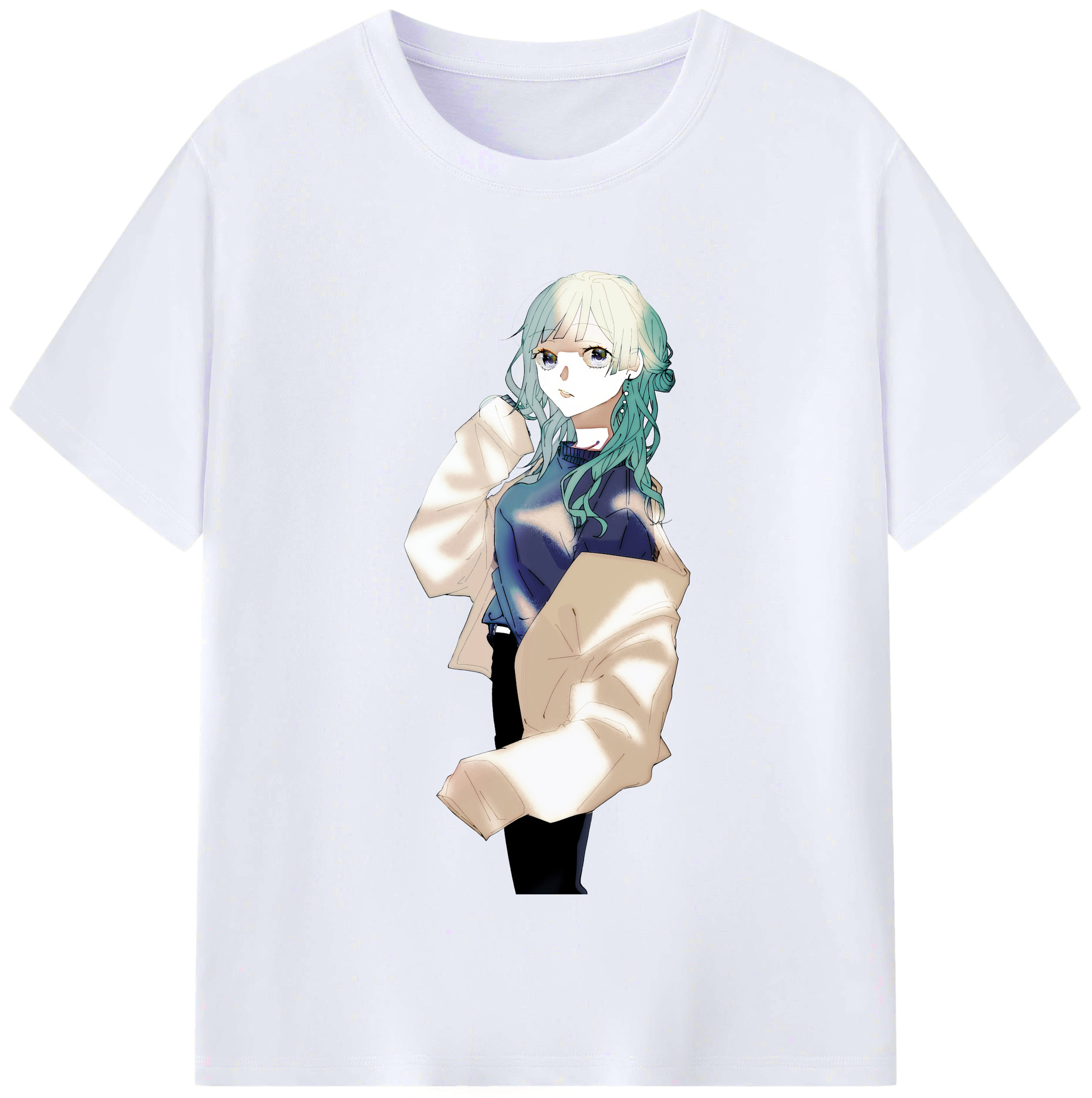 （画像用） 呪術廻戦 Jujutsu Kaisen レディースカジュアルプリントTシャツ（綿100％）