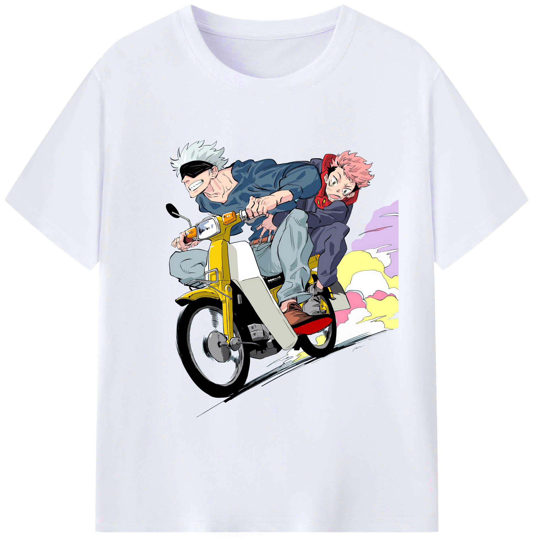 （画像用） 呪術廻戦 Jujutsu Kaisen レディースカジュアルプリントTシャツ（綿100％）