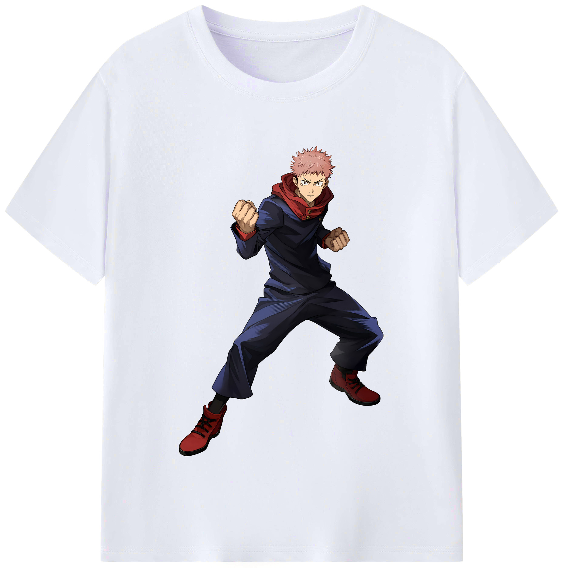 （画像用） 呪術廻戦 Jujutsu Kaisen レディースカジュアルプリントTシャツ（綿100％）