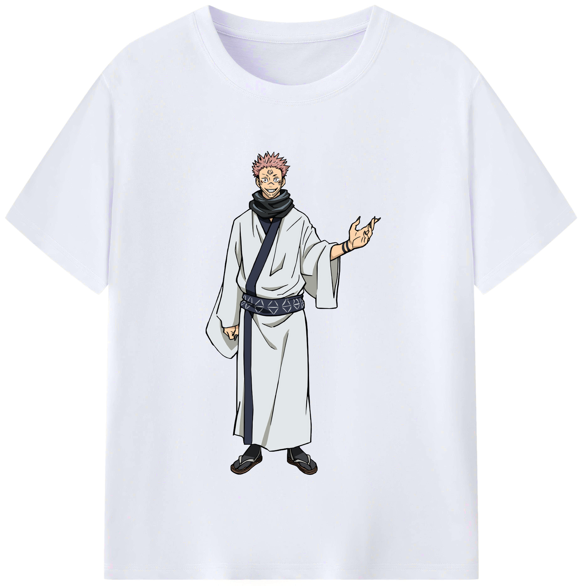 （画像用） 呪術廻戦 Jujutsu Kaisen レディースカジュアルプリントTシャツ（綿100％）