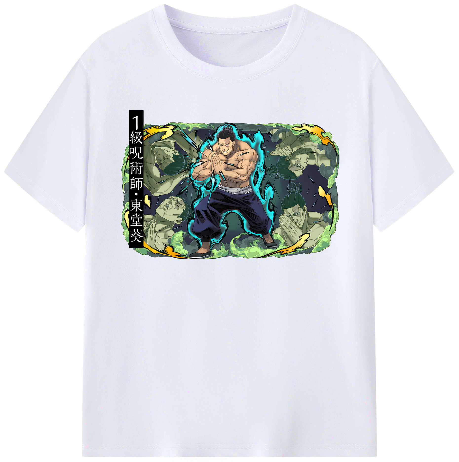 （画像用） 呪術廻戦 Jujutsu Kaisen レディースカジュアルプリントTシャツ（綿100％）