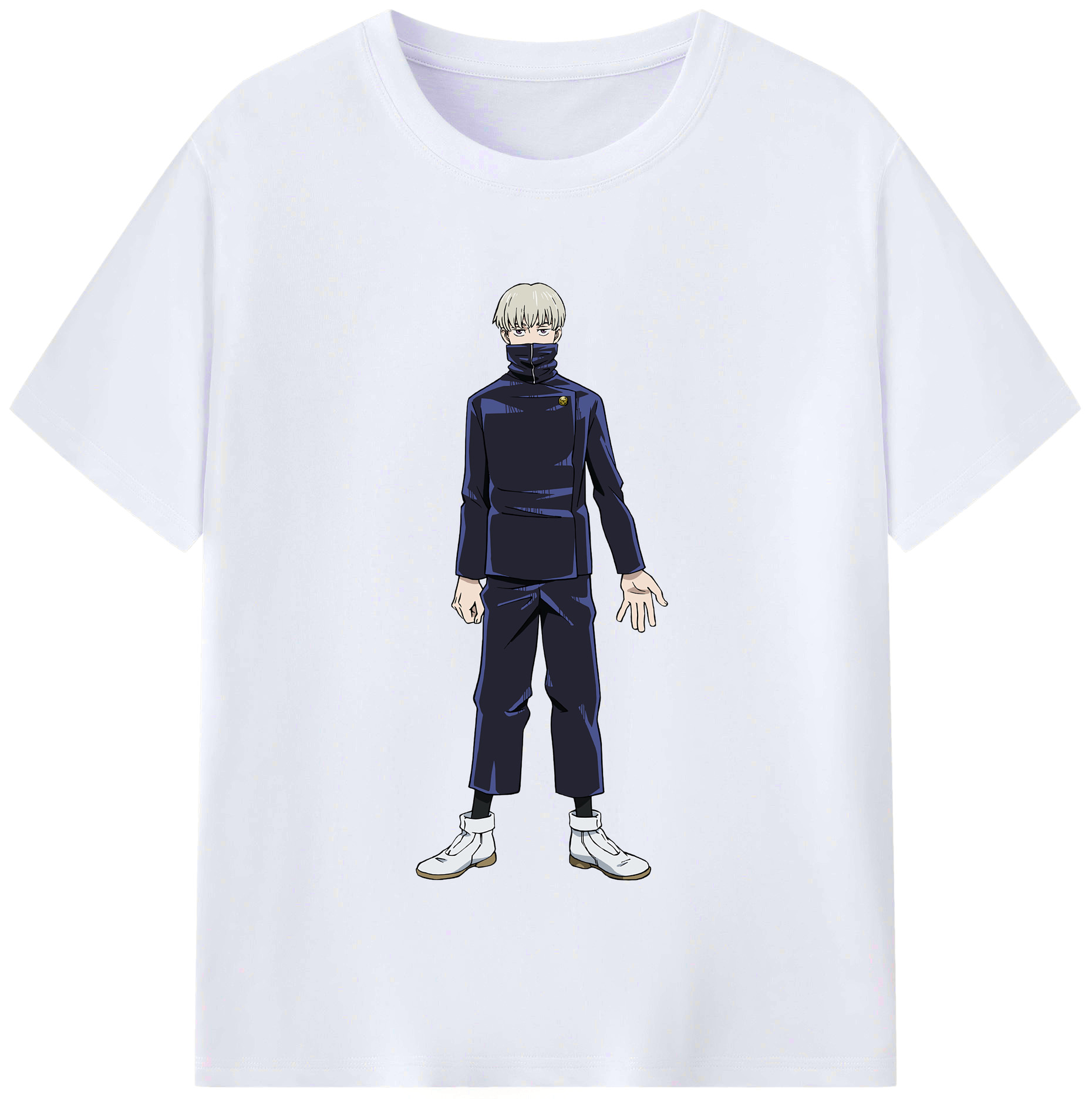 （画像用） 呪術廻戦 Jujutsu Kaisen レディースカジュアルプリントTシャツ（綿100％）
