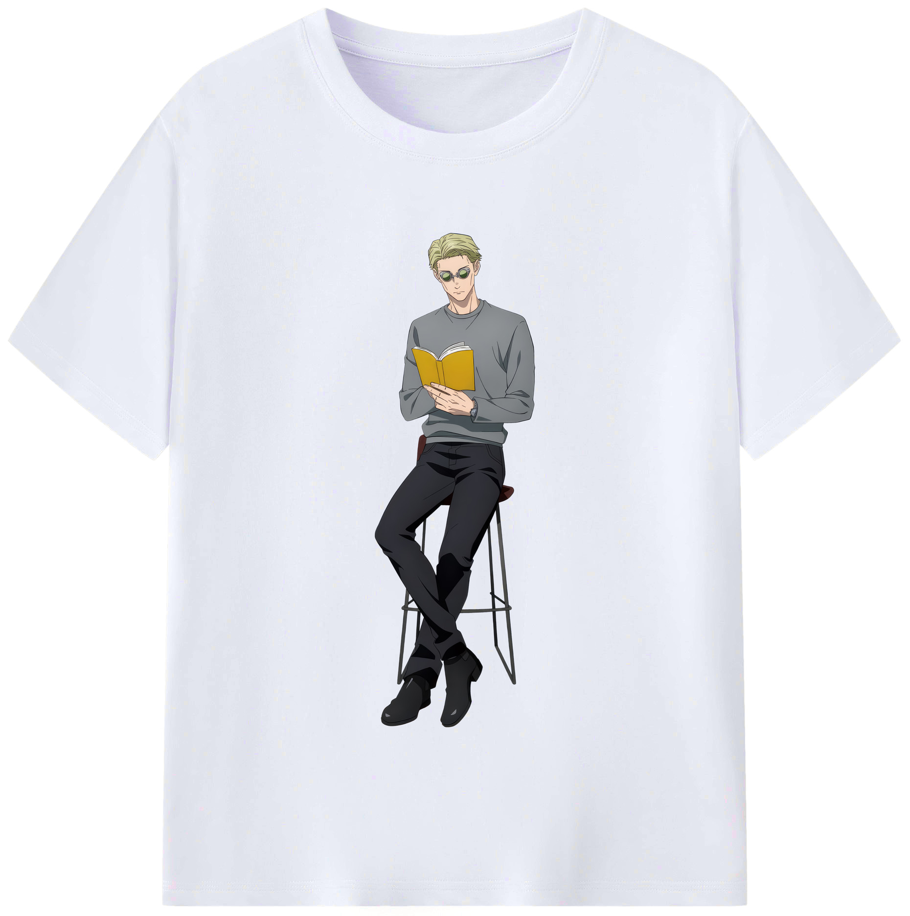 （画像用） 呪術廻戦 Jujutsu Kaisen レディースカジュアルプリントTシャツ（綿100％）