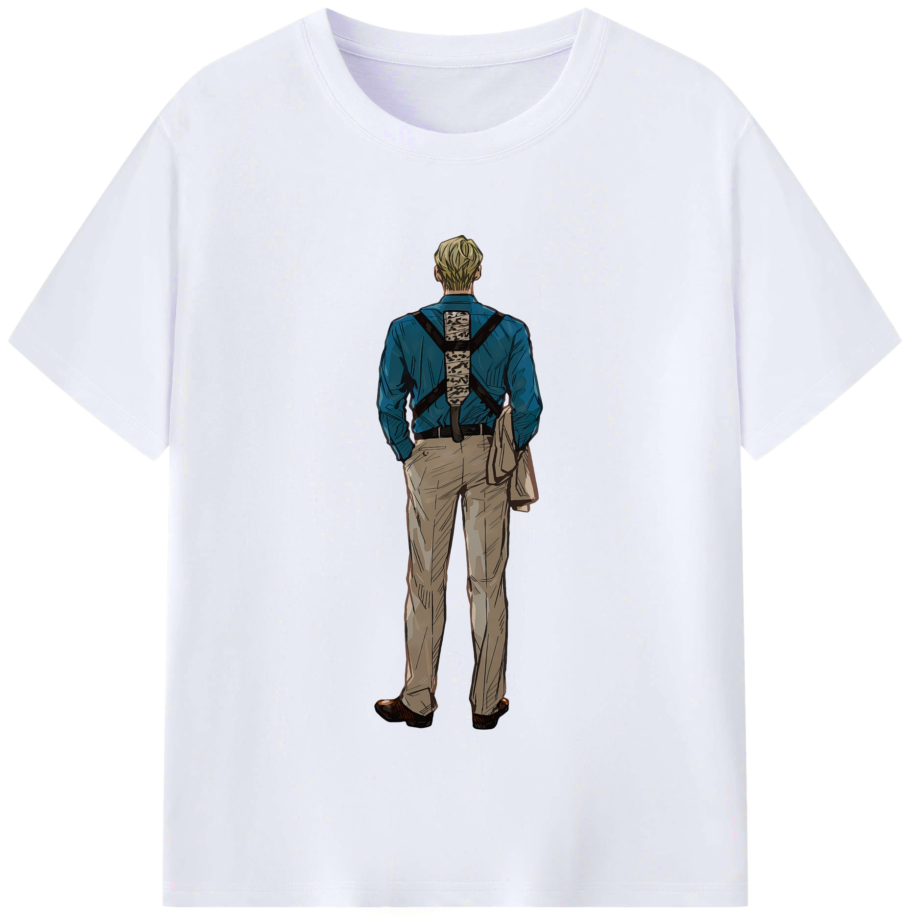 （画像用） 呪術廻戦 Jujutsu Kaisen レディースカジュアルプリントTシャツ（綿100％）