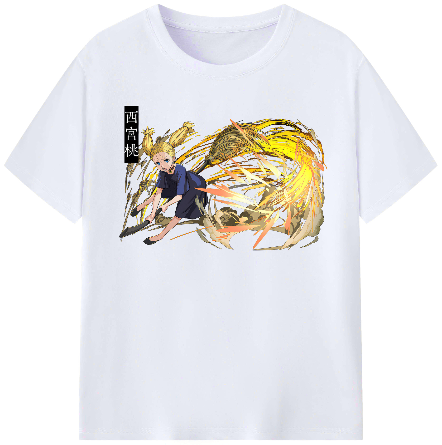 （画像用） 呪術廻戦 Jujutsu Kaisen レディースカジュアルプリントTシャツ（綿100％）