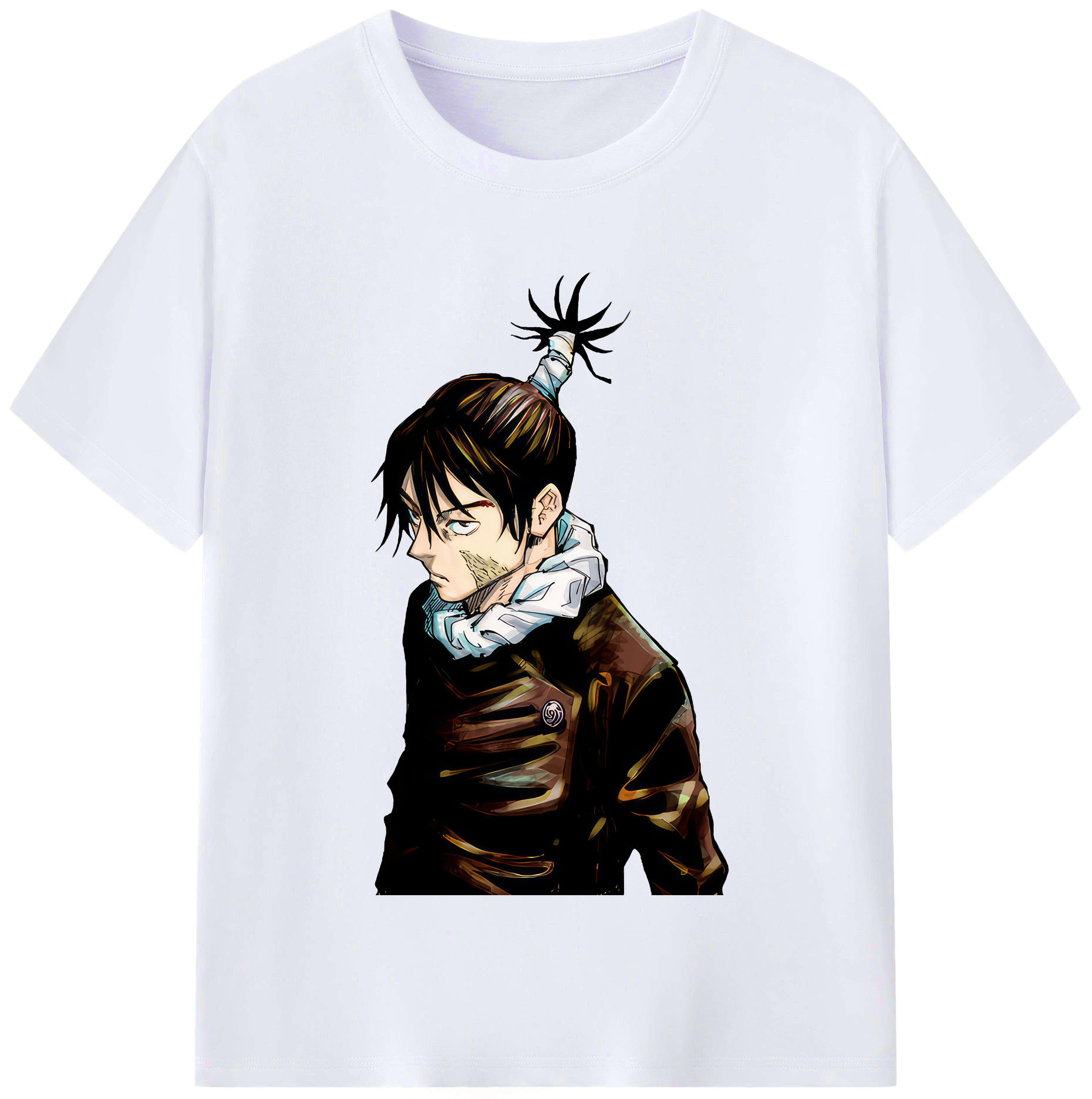 （画像用） 呪術廻戦 Jujutsu Kaisen レディースカジュアルプリントTシャツ（綿100％）