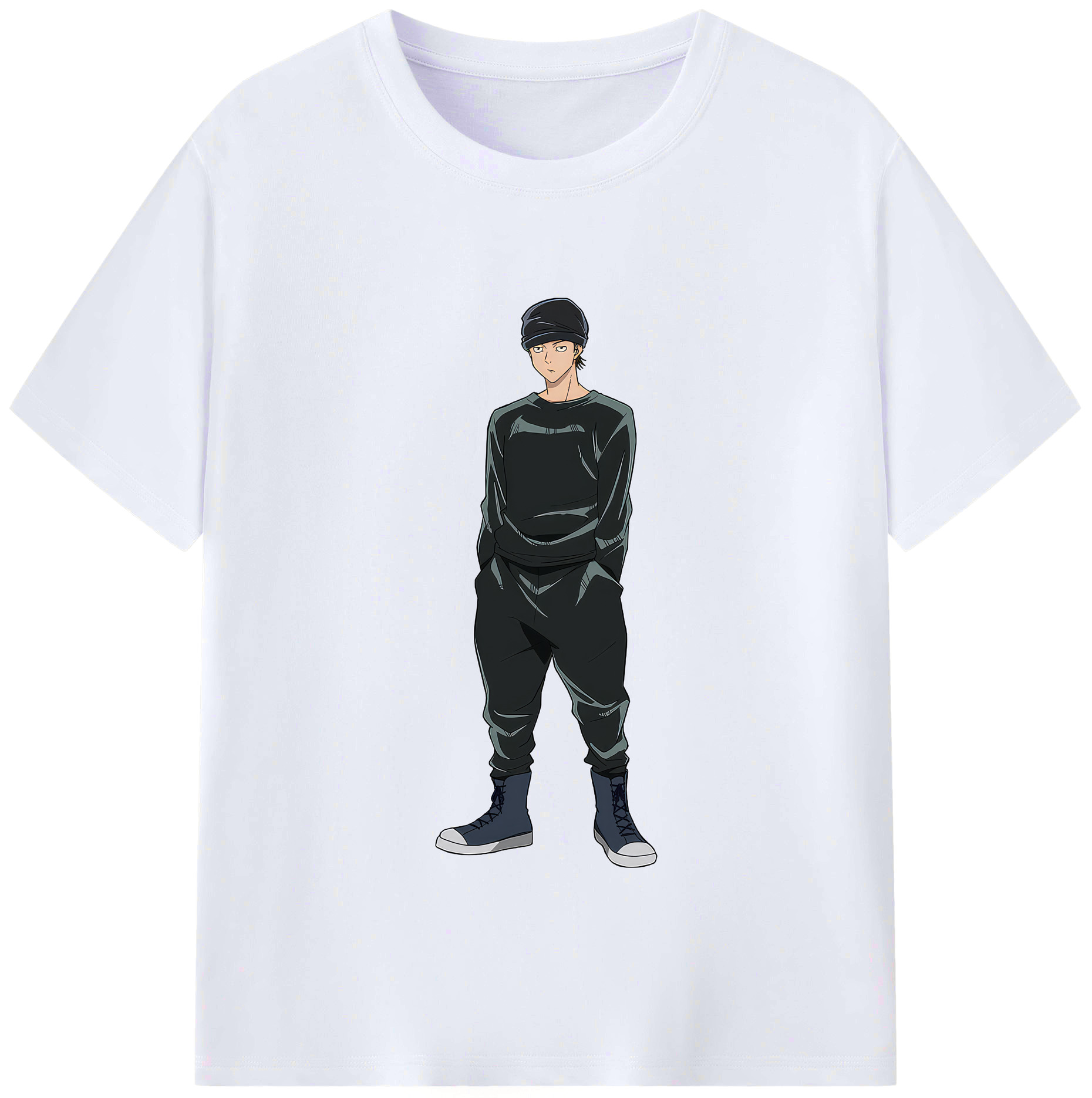 （画像用） 呪術廻戦 Jujutsu Kaisen レディースカジュアルプリントTシャツ（綿100％）