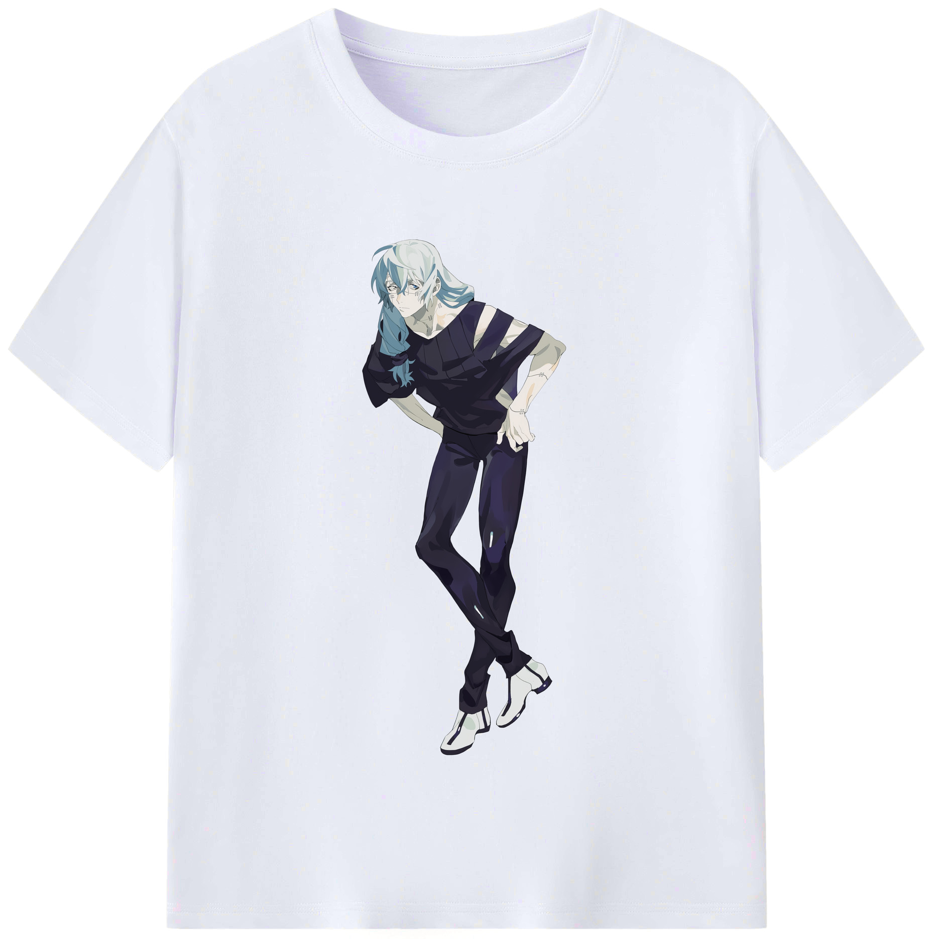 （画像用） 呪術廻戦 Jujutsu Kaisen レディースカジュアルプリントTシャツ（綿100％）