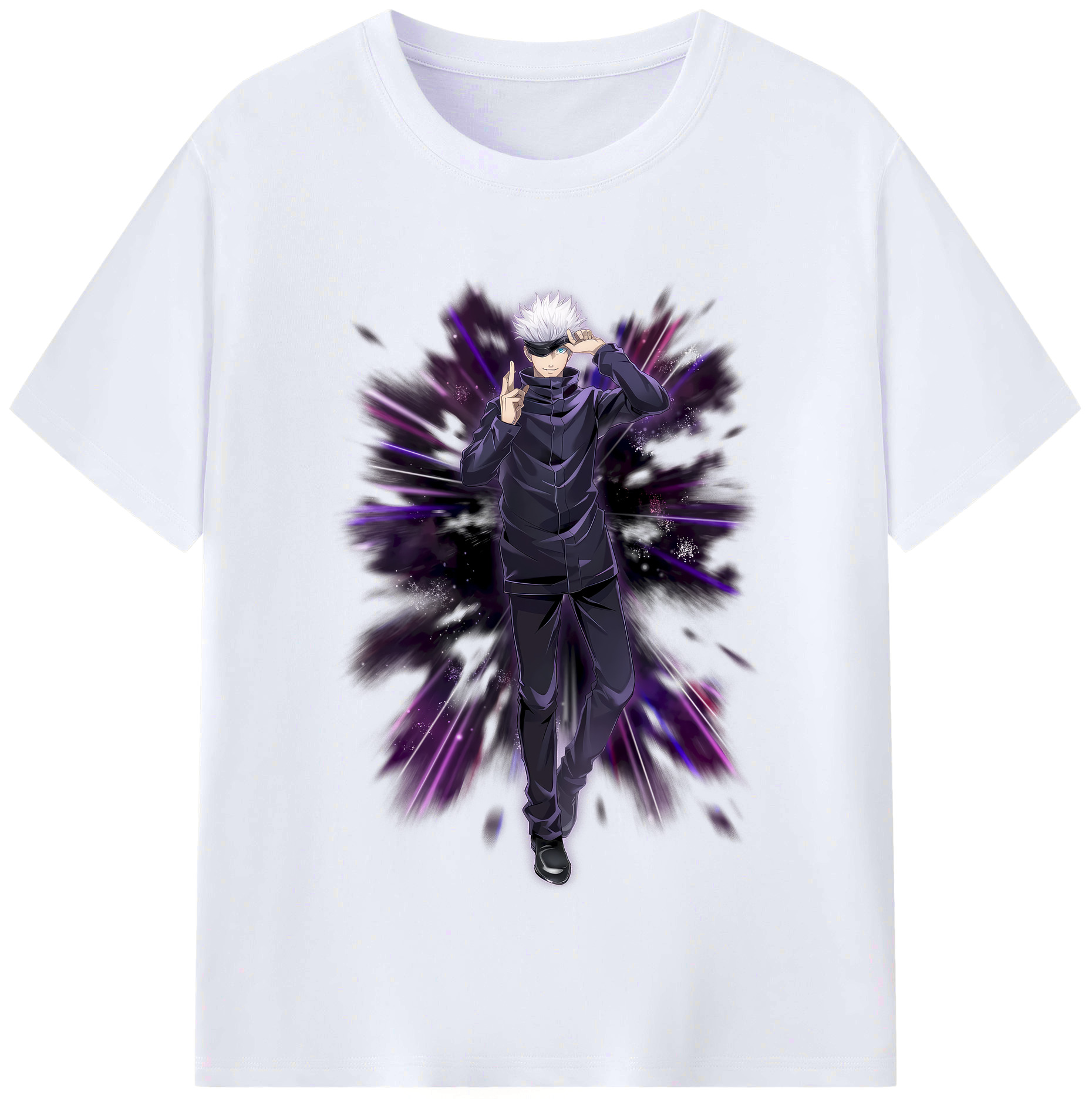 （画像用） 呪術廻戦 Jujutsu Kaisen レディースカジュアルプリントTシャツ（綿100％）