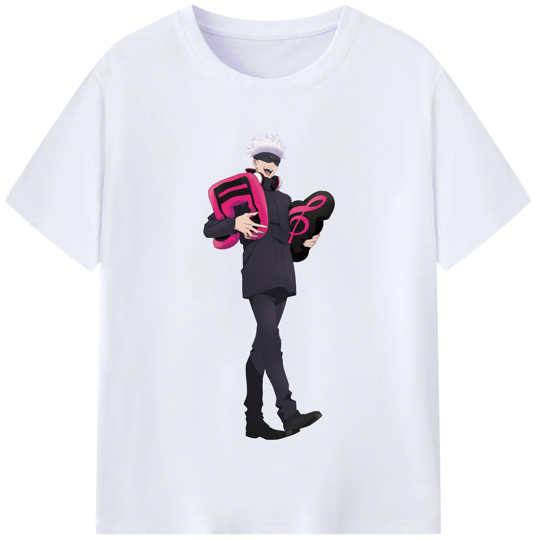 （画像用） 呪術廻戦 Jujutsu Kaisen レディースカジュアルプリントTシャツ（綿100％）