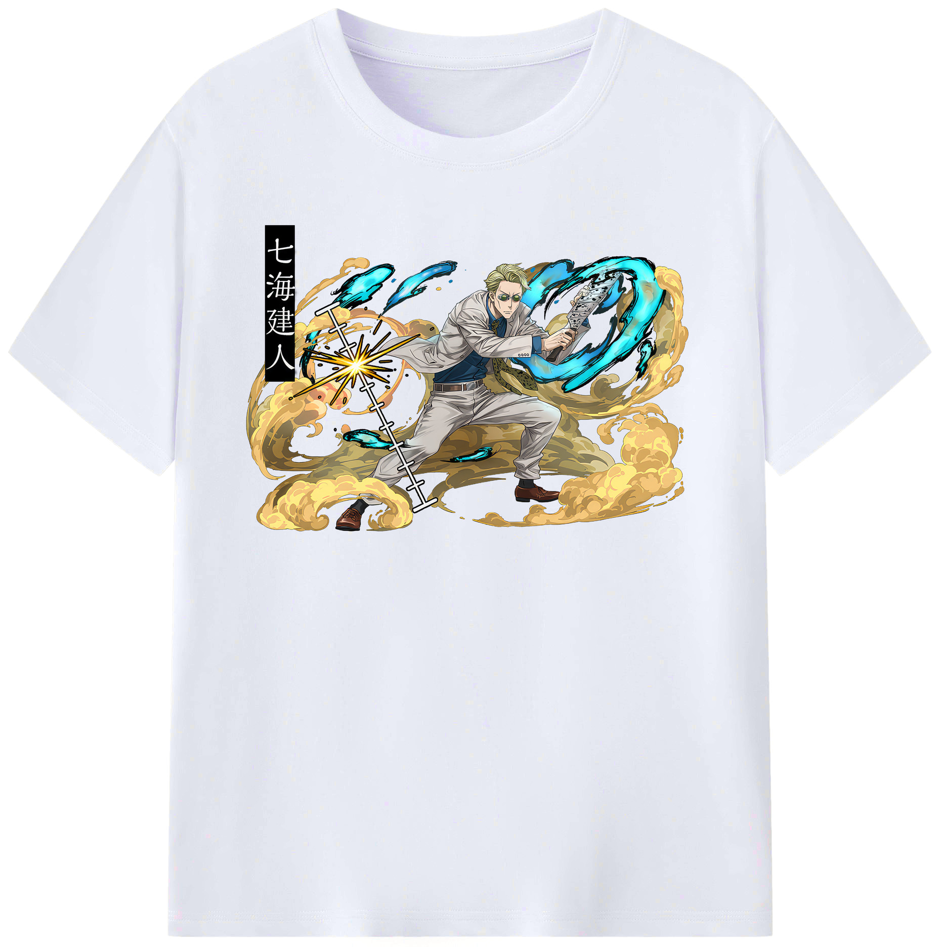 （画像用） 呪術廻戦 Jujutsu Kaisen レディースカジュアルプリントTシャツ（綿100％）