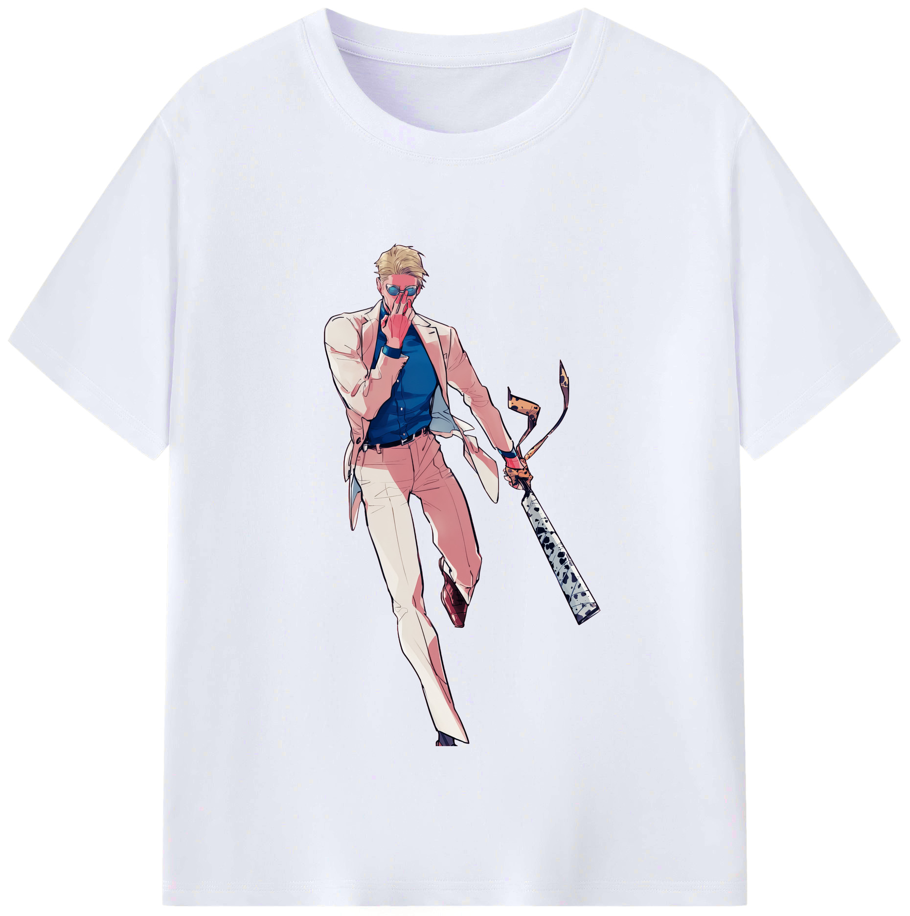 （画像用） 呪術廻戦 Jujutsu Kaisen レディースカジュアルプリントTシャツ（綿100％）