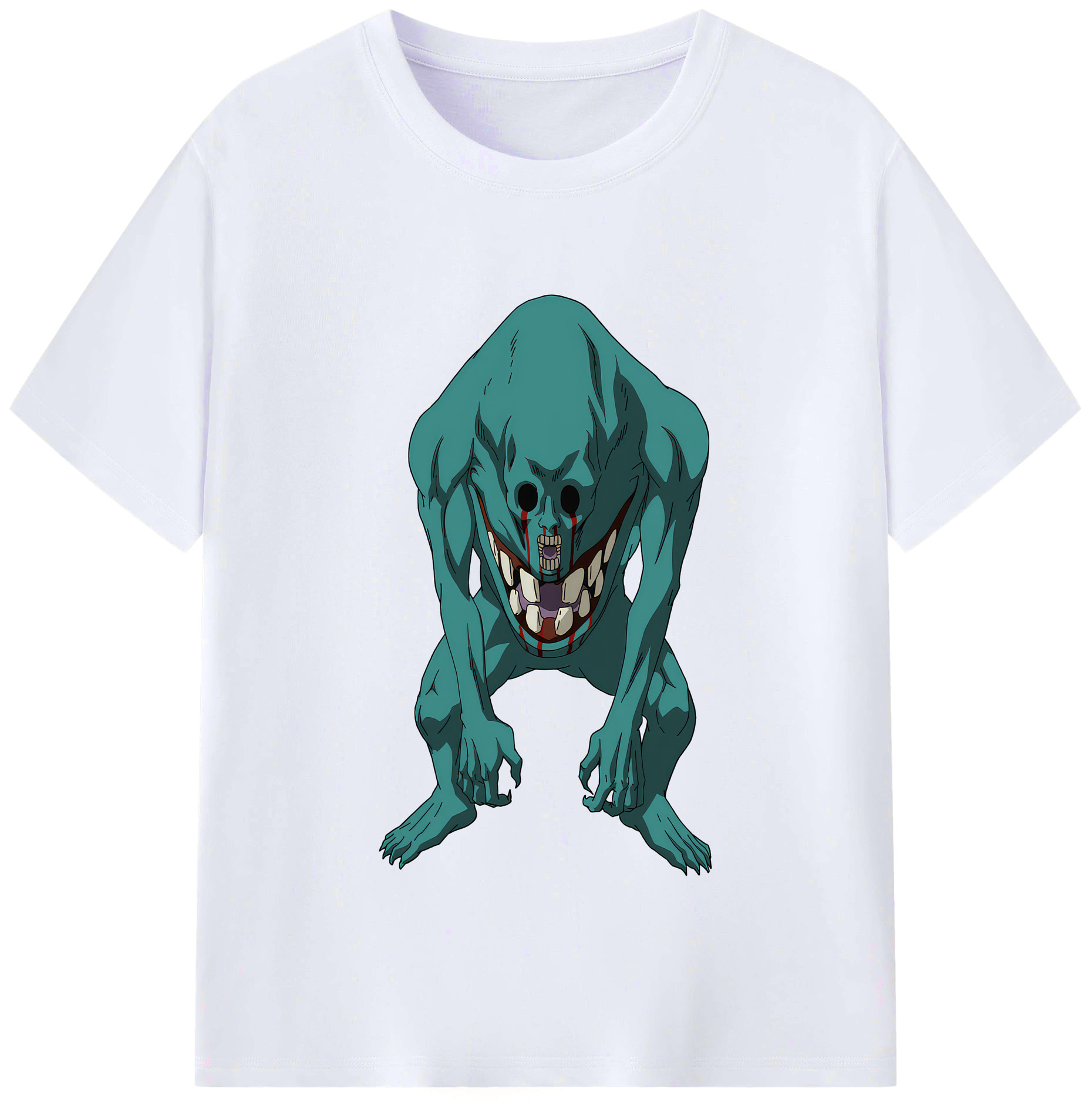 （画像用） 呪術廻戦 Jujutsu Kaisen レディースカジュアルプリントTシャツ（綿100％）