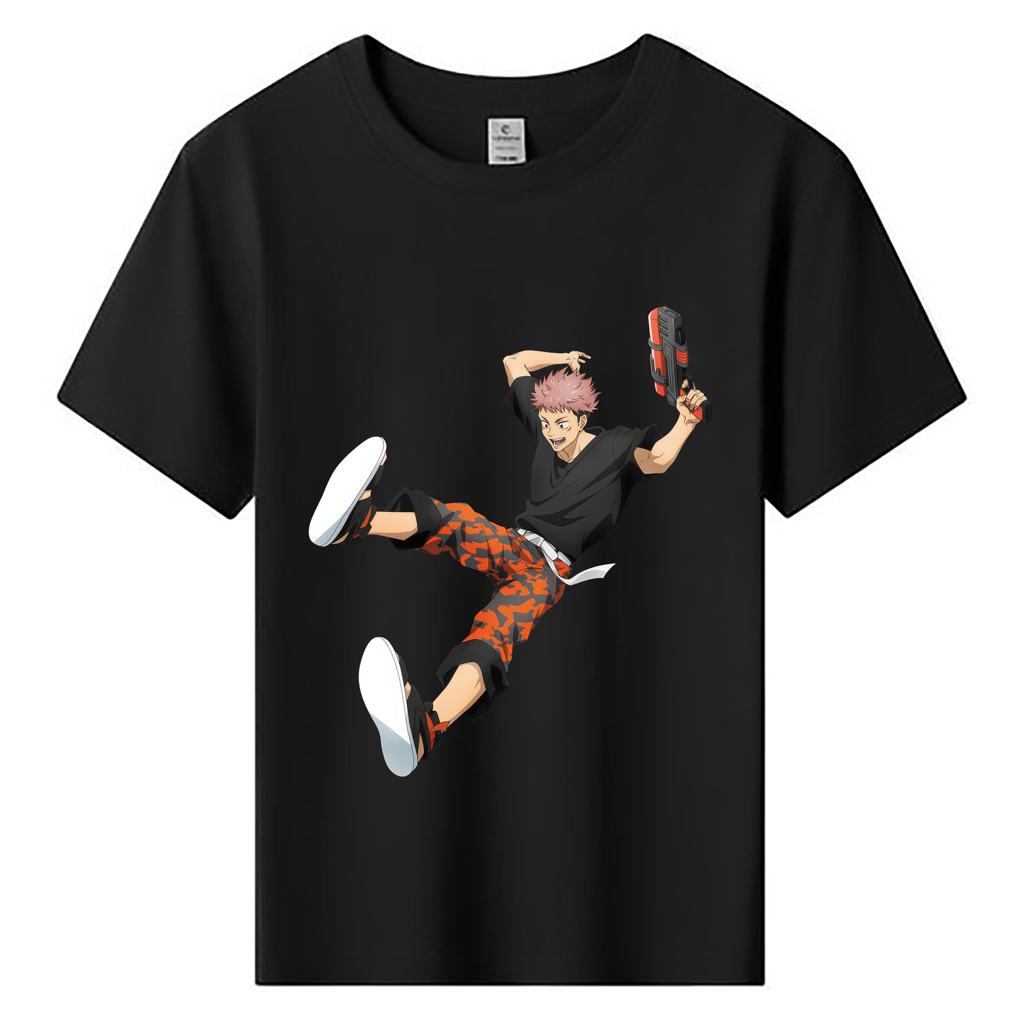 （画像用） 呪術廻戦 Jujutsu Kaisen 綿100％キッズTシャツ（フロントプリント）