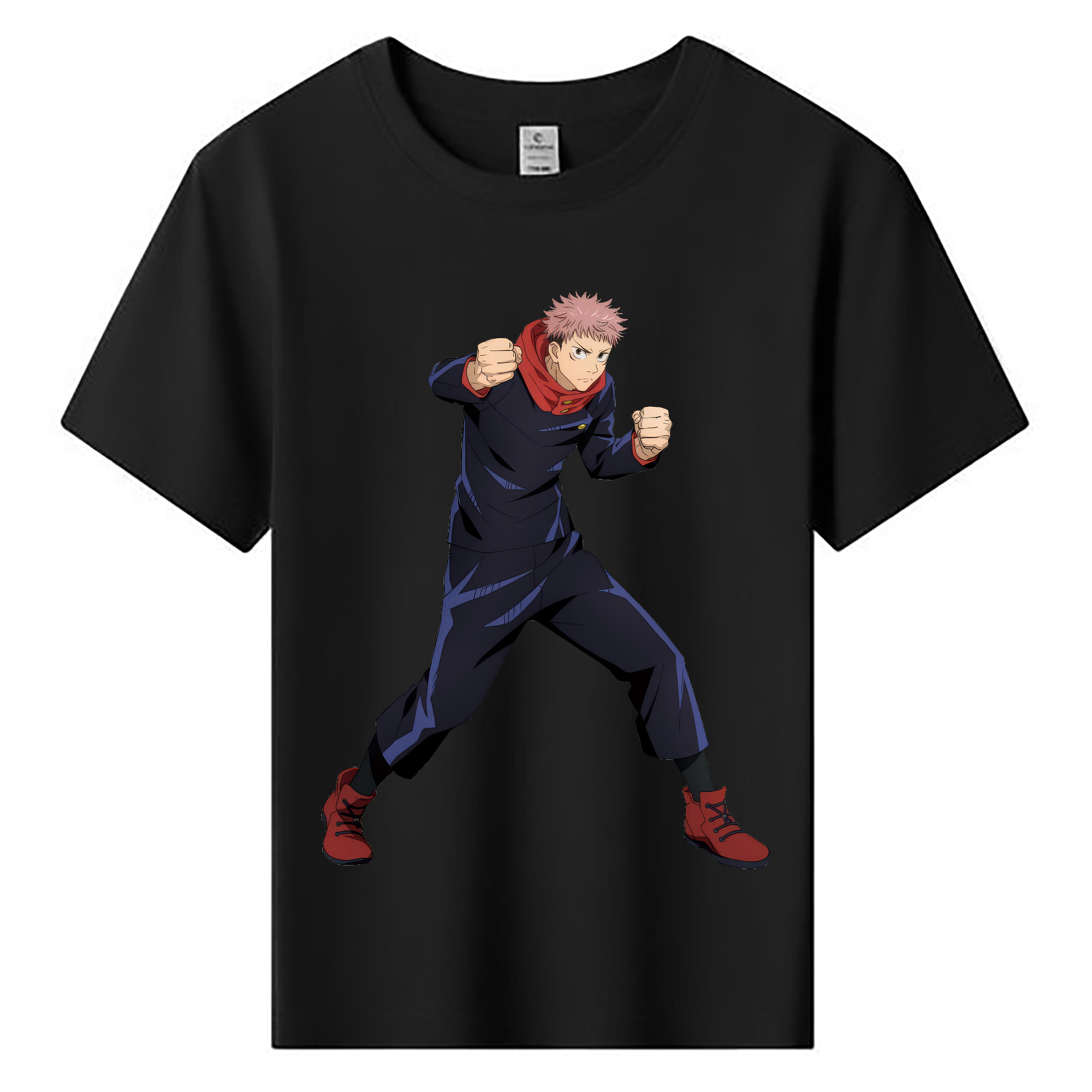 （画像用） 呪術廻戦 Jujutsu Kaisen 綿100％キッズTシャツ（フロントプリント）