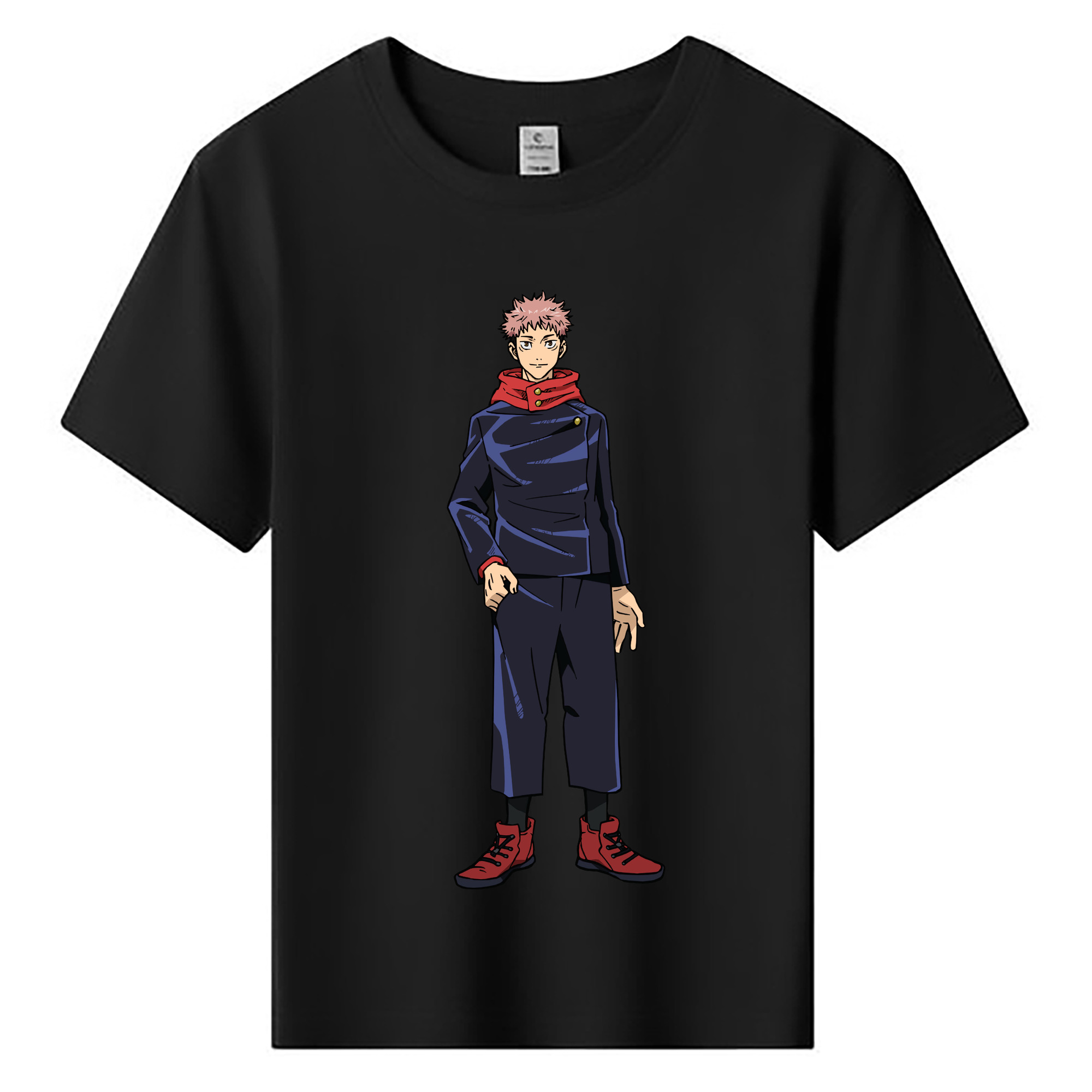 （画像用） 呪術廻戦 Jujutsu Kaisen 綿100％キッズTシャツ（フロントプリント）