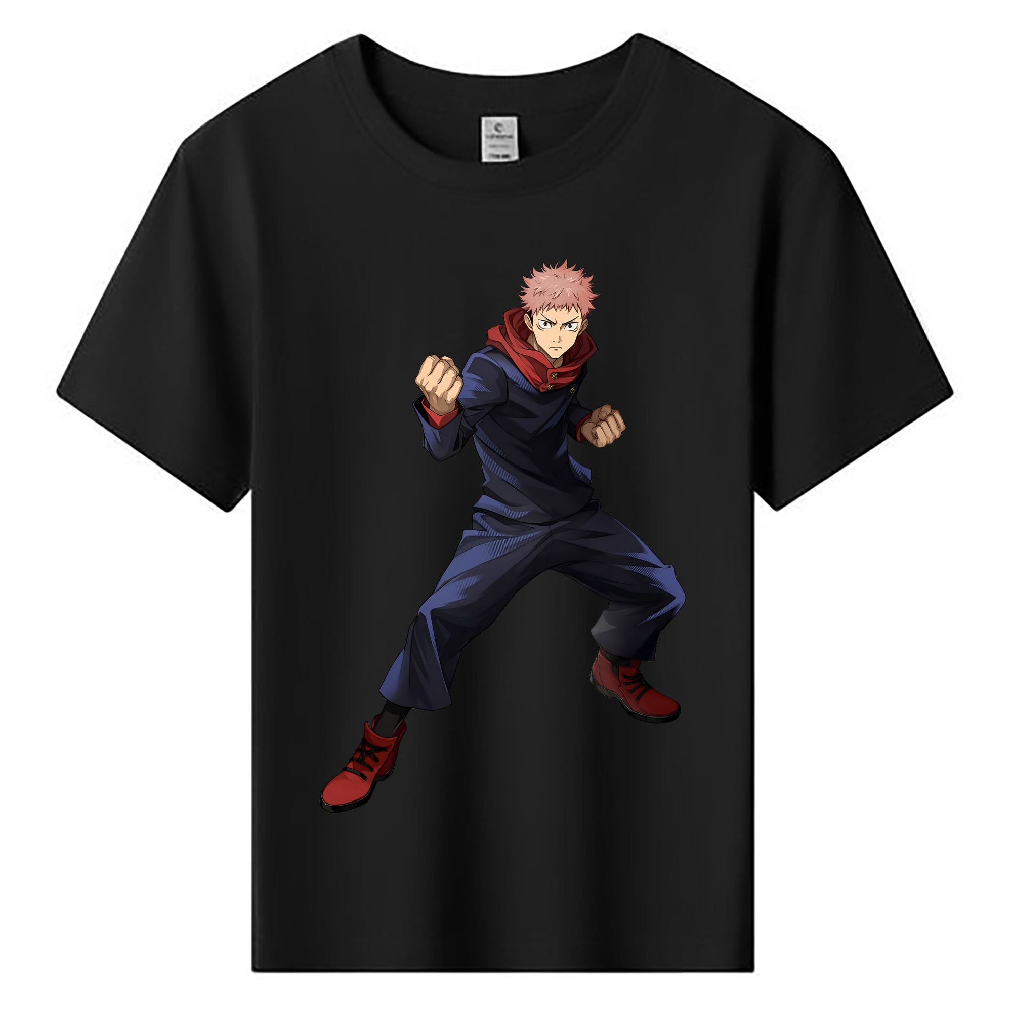 （画像用） 呪術廻戦 Jujutsu Kaisen 綿100％キッズTシャツ（フロントプリント）