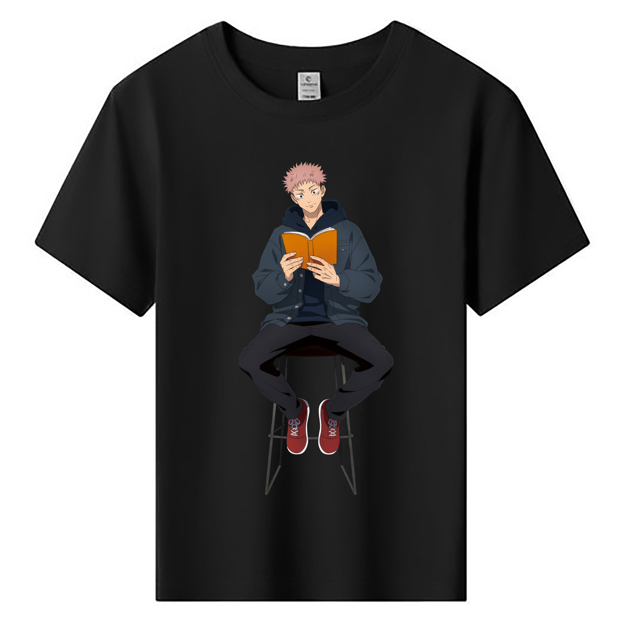 （画像用） 呪術廻戦 Jujutsu Kaisen 綿100％キッズTシャツ（フロントプリント）