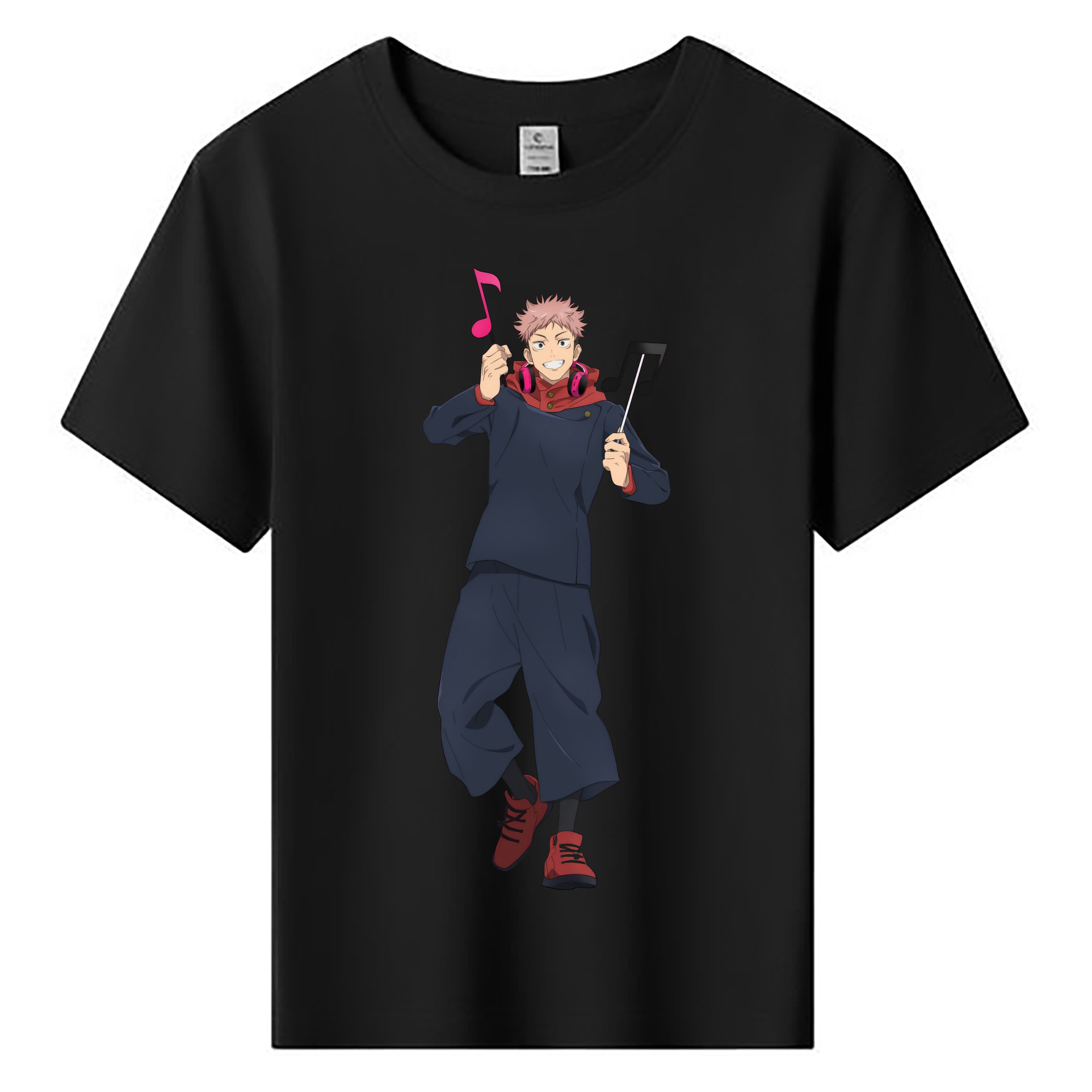 （画像用） 呪術廻戦 Jujutsu Kaisen 綿100％キッズTシャツ（フロントプリント）