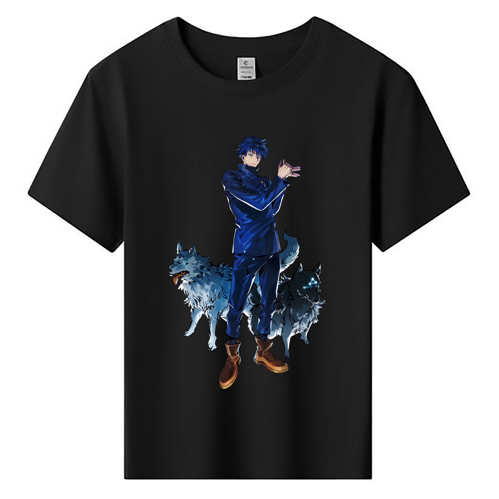 （画像用） 呪術廻戦 Jujutsu Kaisen 綿100％キッズTシャツ（フロントプリント）