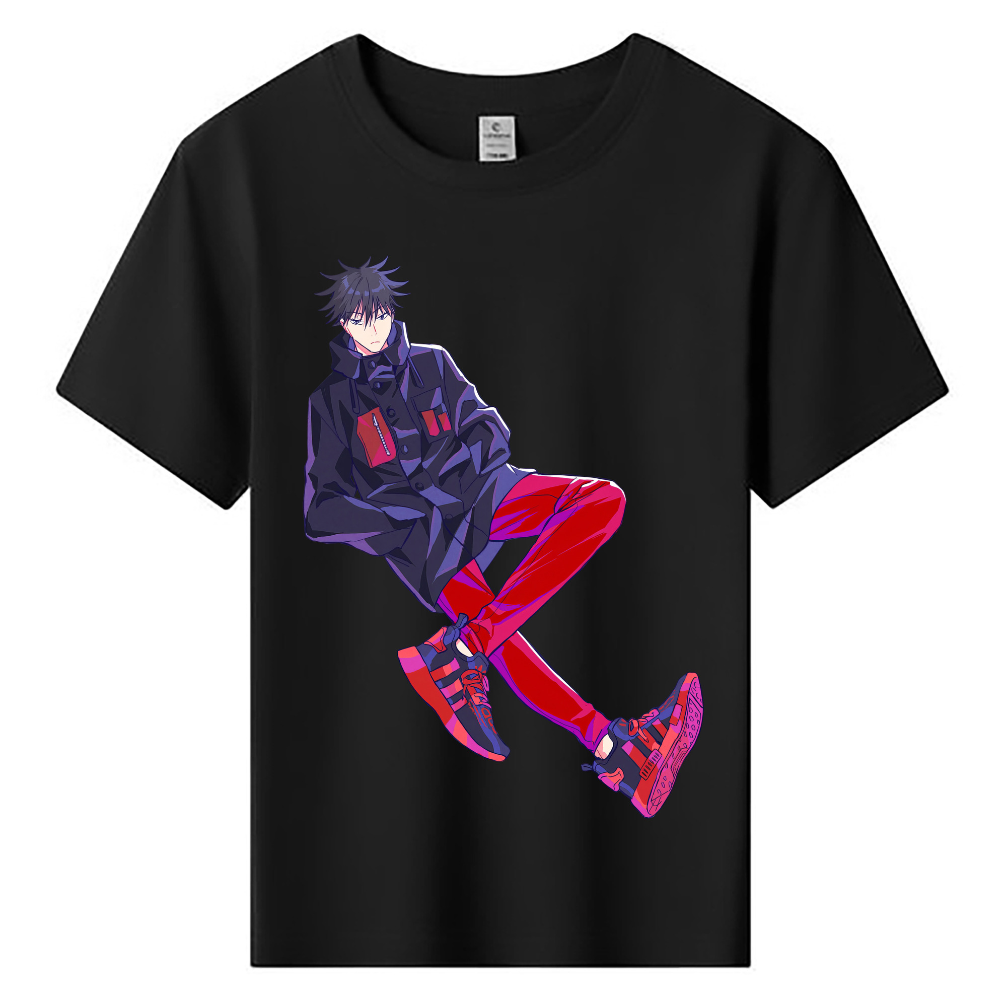 （画像用） 呪術廻戦 Jujutsu Kaisen 綿100％キッズTシャツ（フロントプリント）