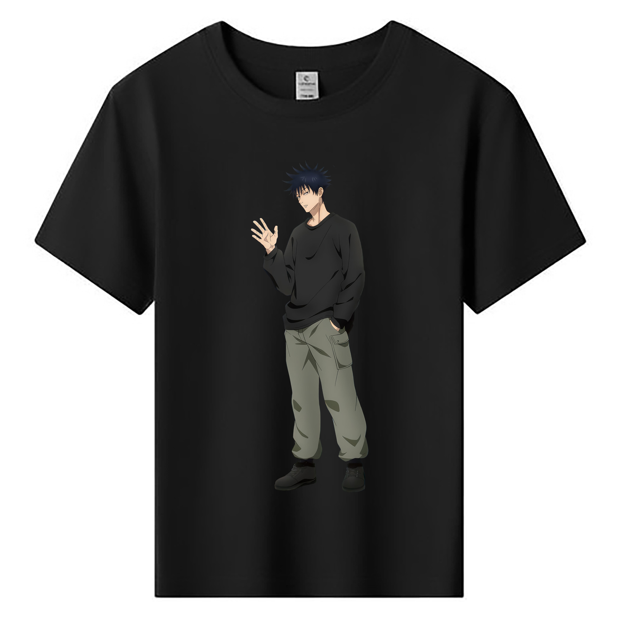 （画像用） 呪術廻戦 Jujutsu Kaisen 綿100％キッズTシャツ（フロントプリント）