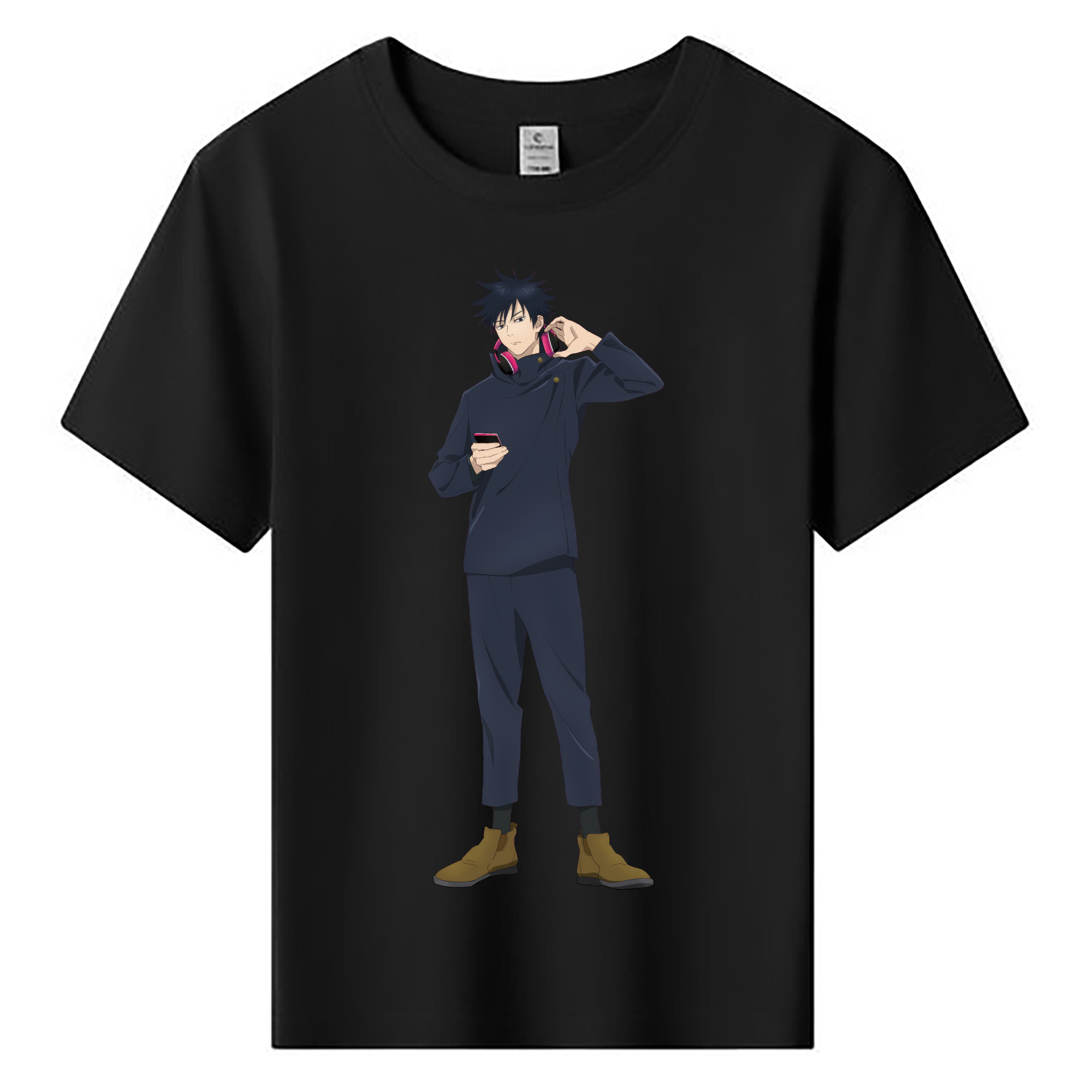 （画像用） 呪術廻戦 Jujutsu Kaisen 綿100％キッズTシャツ（フロントプリント）