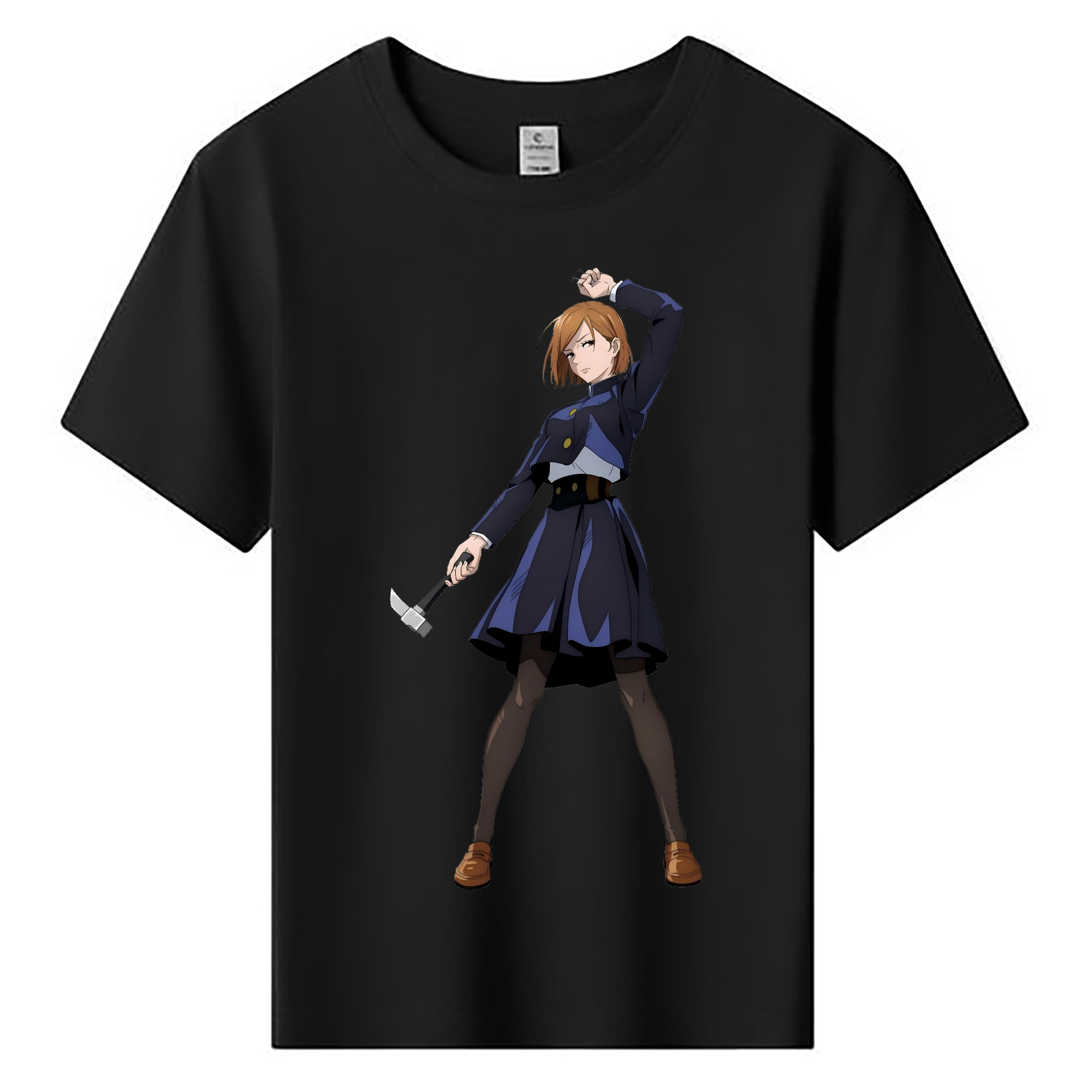 （画像用） 呪術廻戦 Jujutsu Kaisen 綿100％キッズTシャツ（フロントプリント）