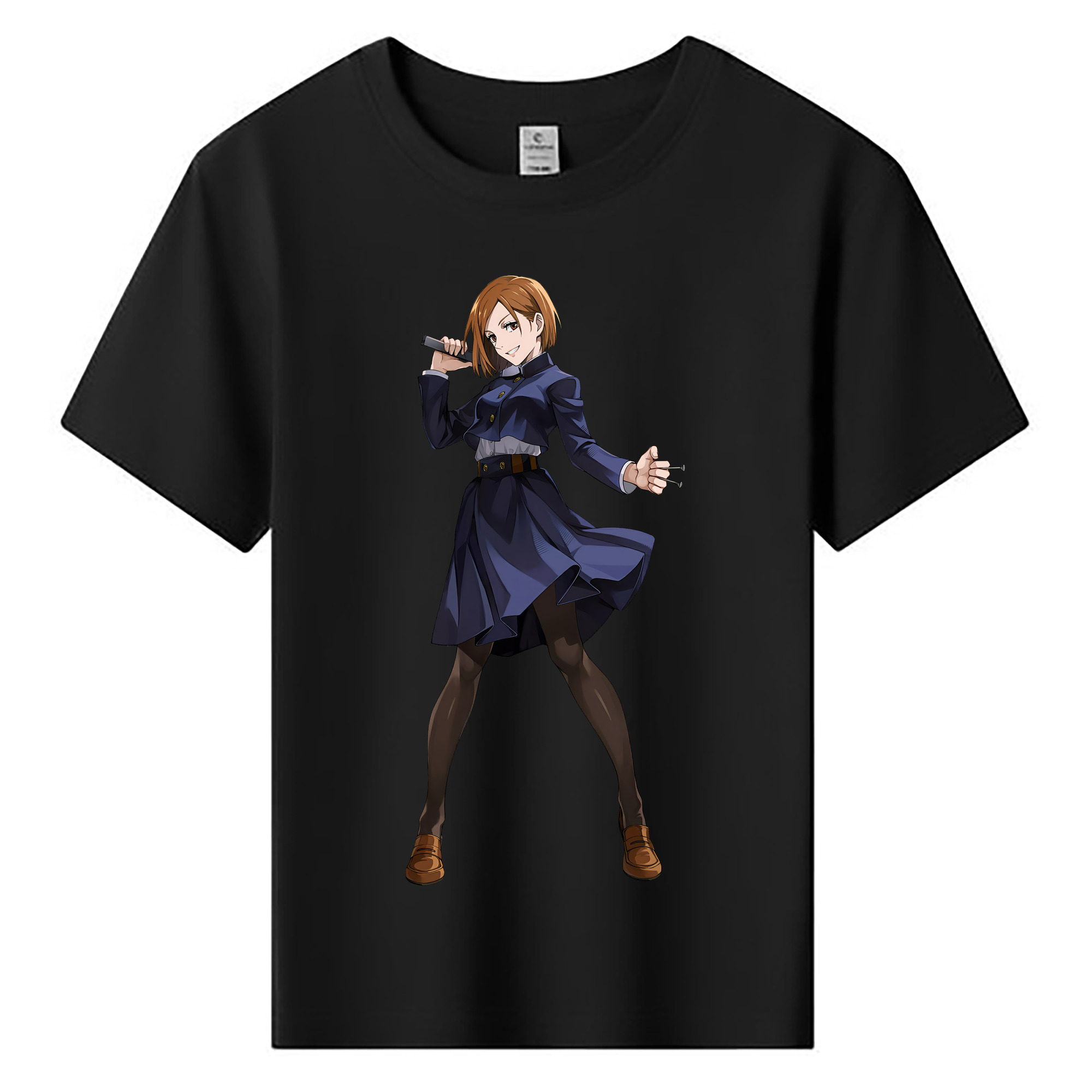 （画像用） 呪術廻戦 Jujutsu Kaisen 綿100％キッズTシャツ（フロントプリント）