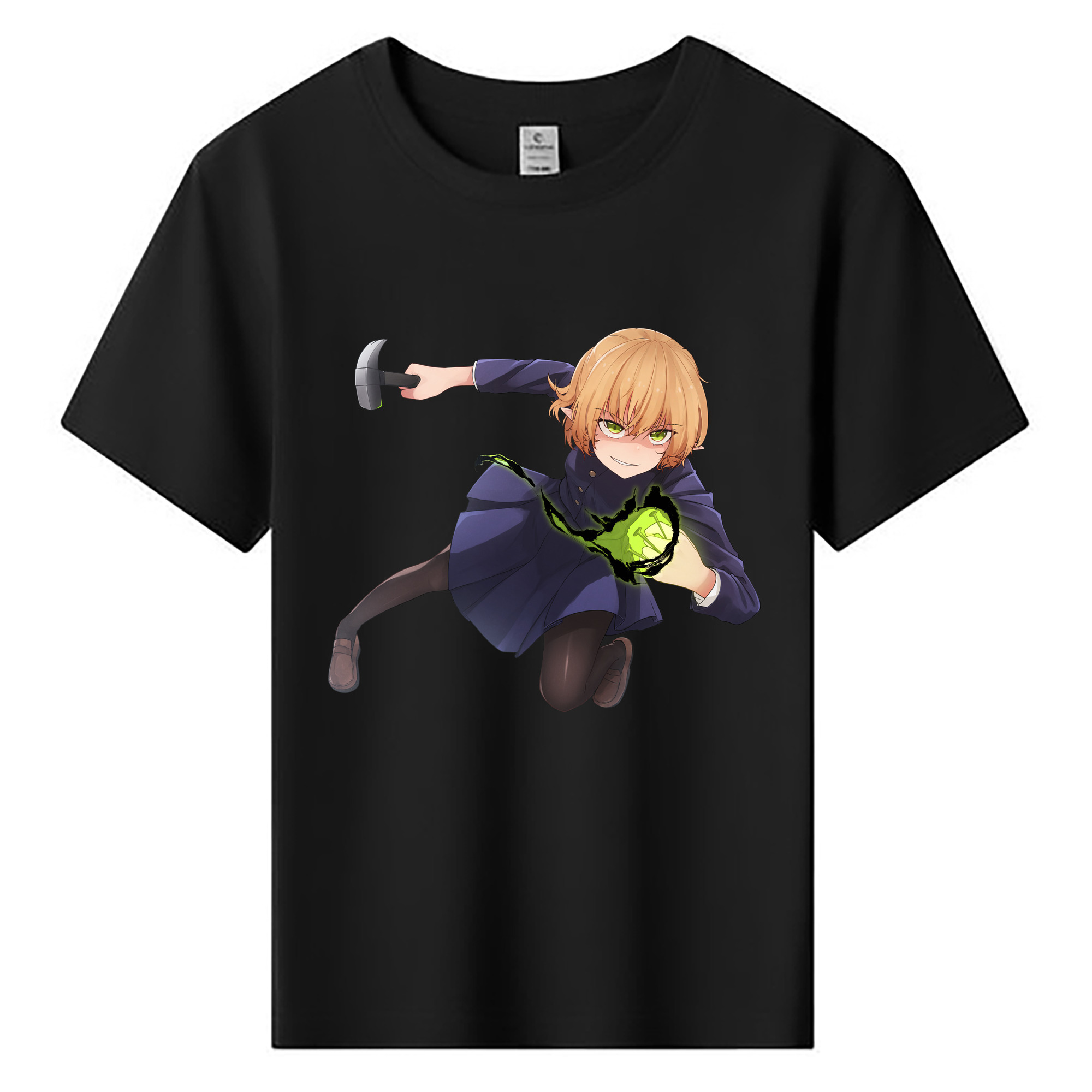 （画像用） 呪術廻戦 Jujutsu Kaisen 綿100％キッズTシャツ（フロントプリント）