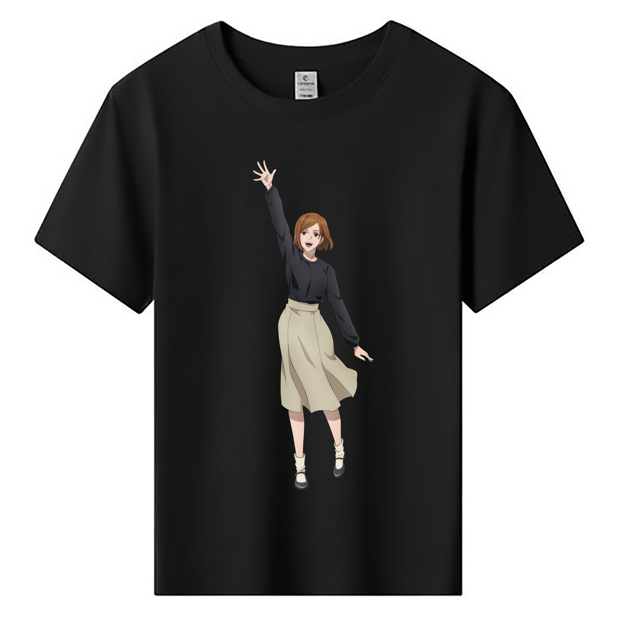 （画像用） 呪術廻戦 Jujutsu Kaisen 綿100％キッズTシャツ（フロントプリント）