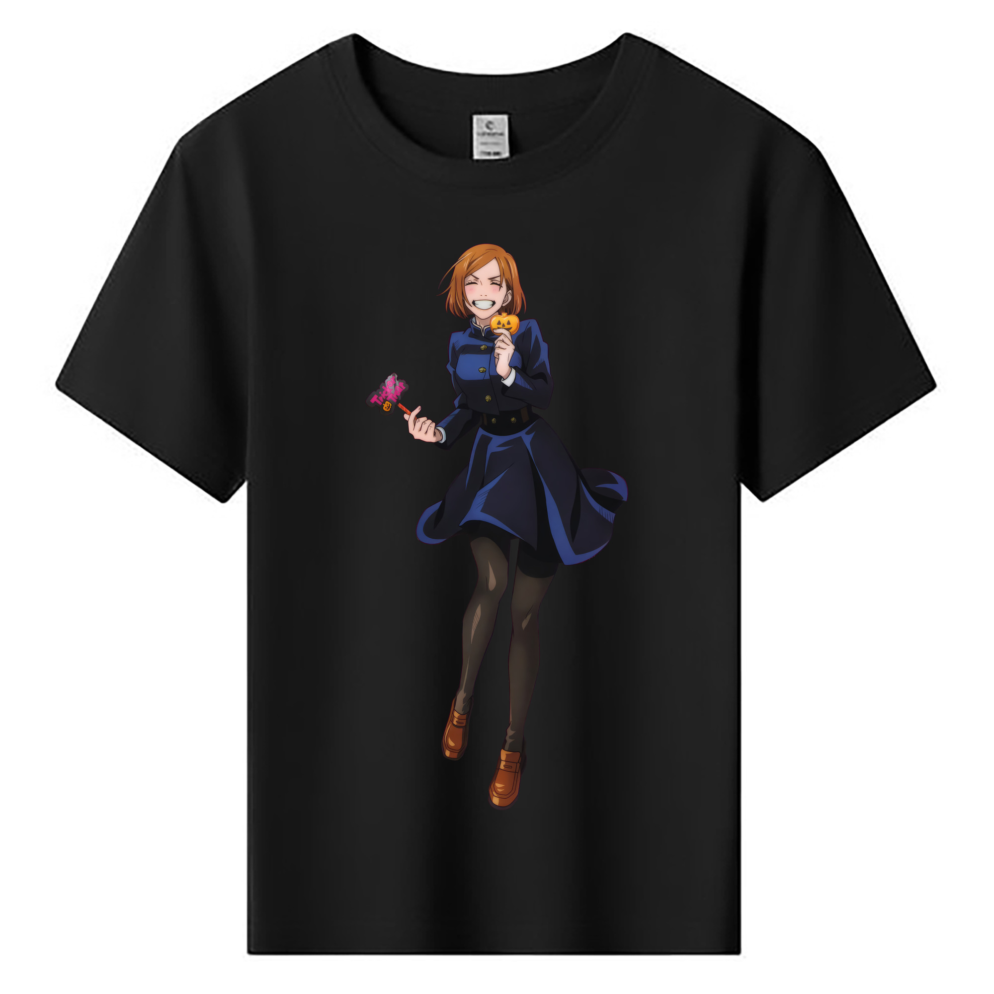 （画像用） 呪術廻戦 Jujutsu Kaisen 綿100％キッズTシャツ（フロントプリント）