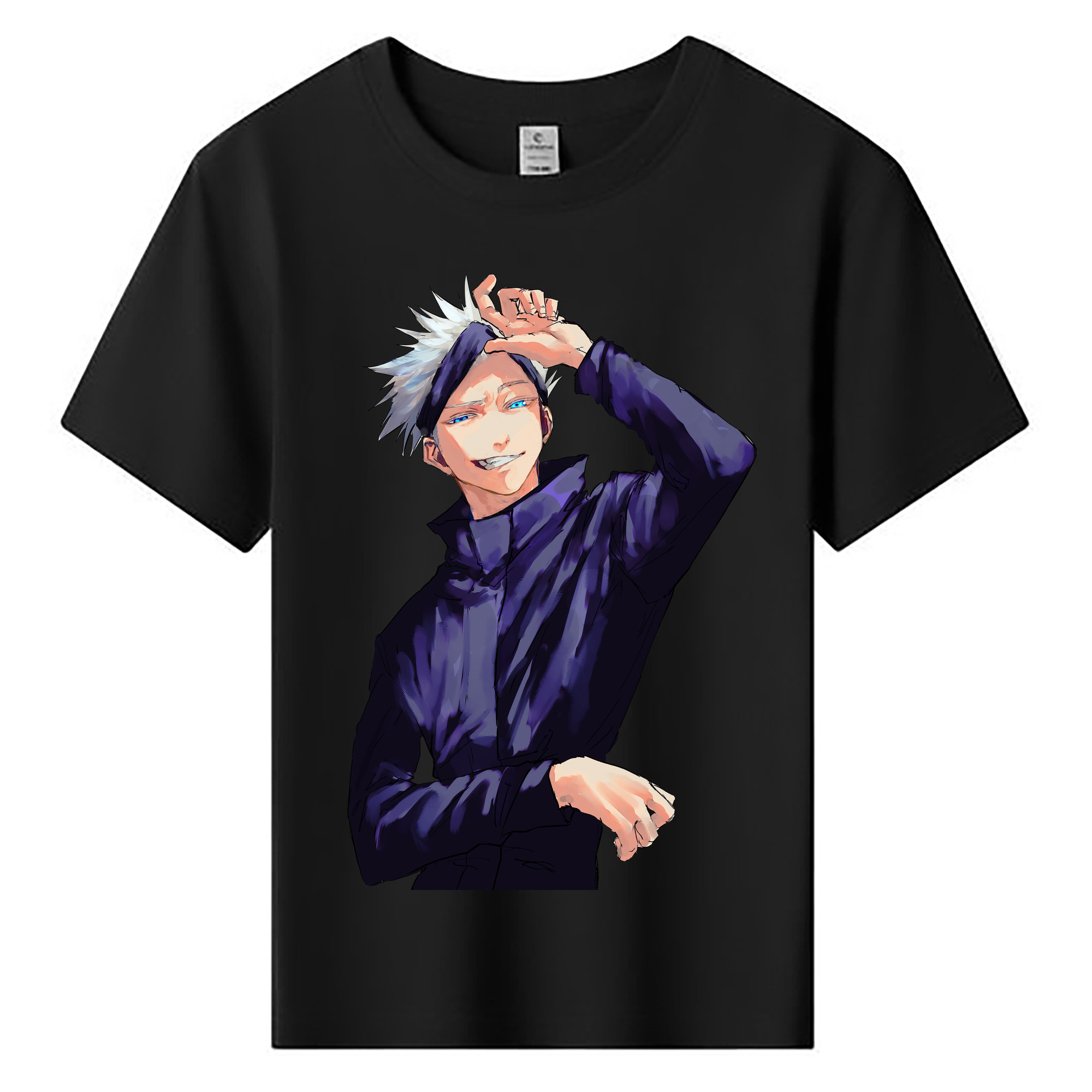 （画像用） 呪術廻戦 Jujutsu Kaisen 綿100％キッズTシャツ（フロントプリント）