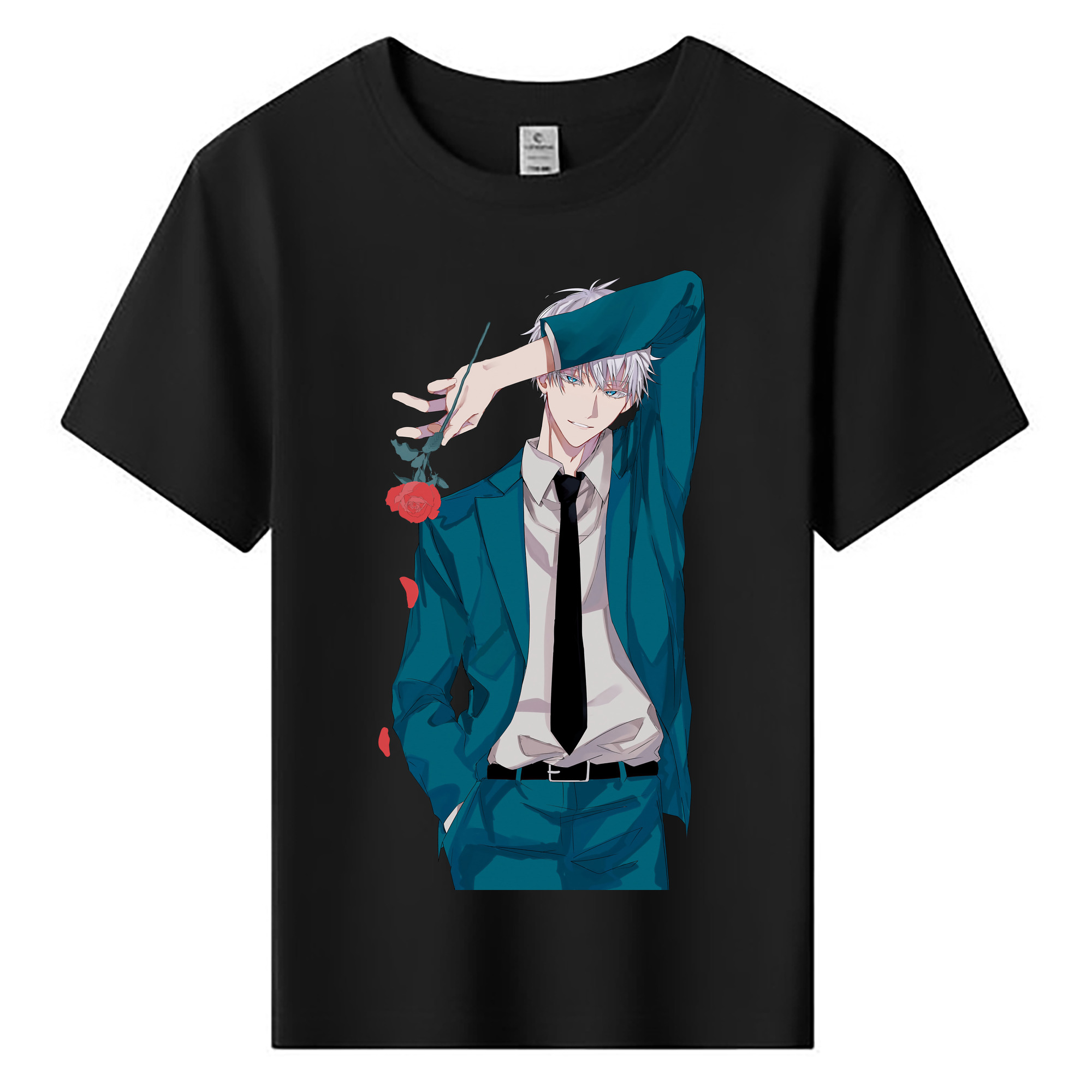 （画像用） 呪術廻戦 Jujutsu Kaisen 綿100％キッズTシャツ（フロントプリント）