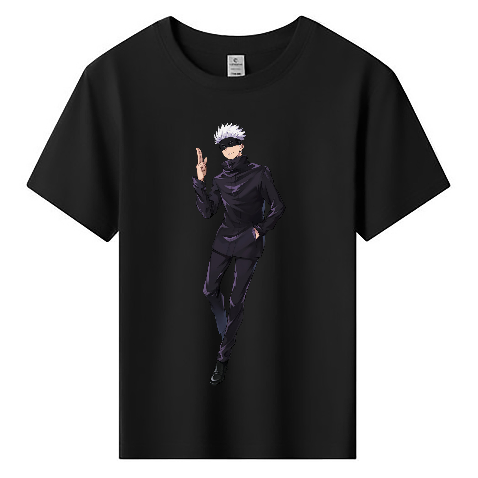 （画像用） 呪術廻戦 Jujutsu Kaisen 綿100％キッズTシャツ（フロントプリント）