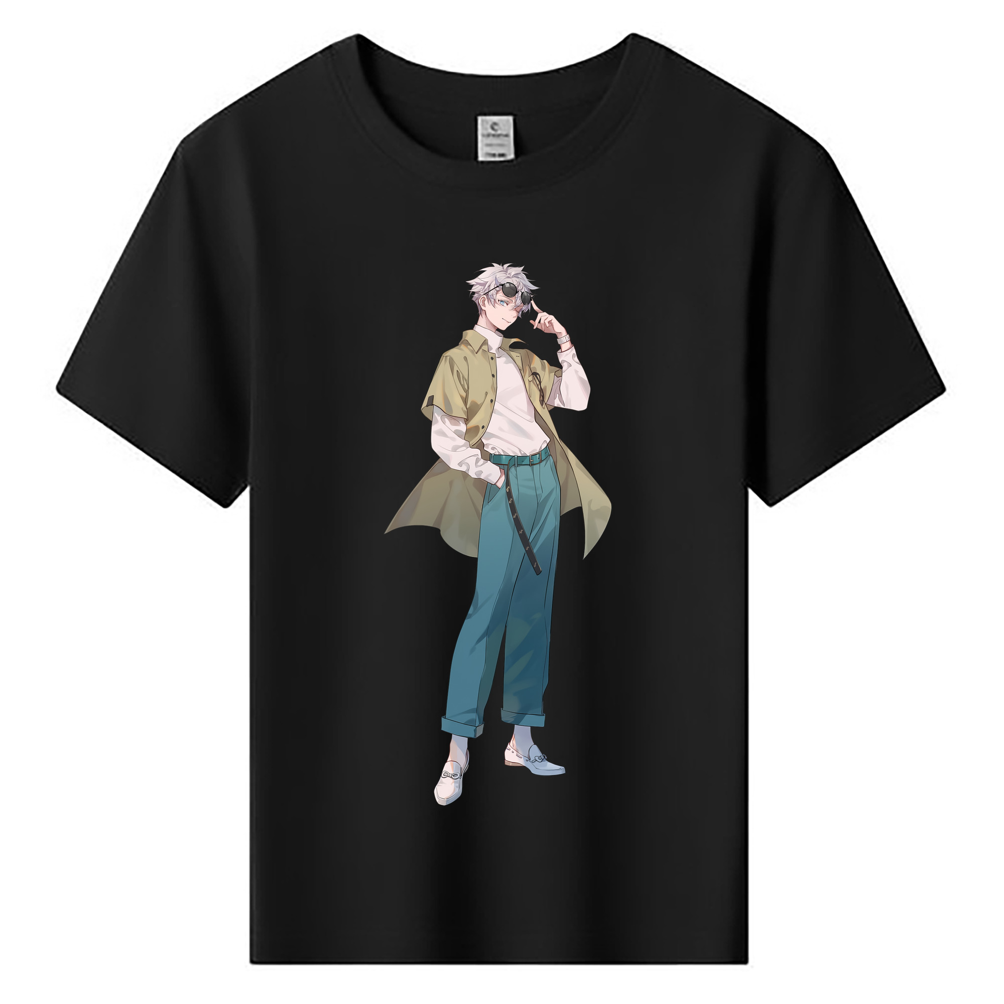 （画像用） 呪術廻戦 Jujutsu Kaisen 綿100％キッズTシャツ（フロントプリント）