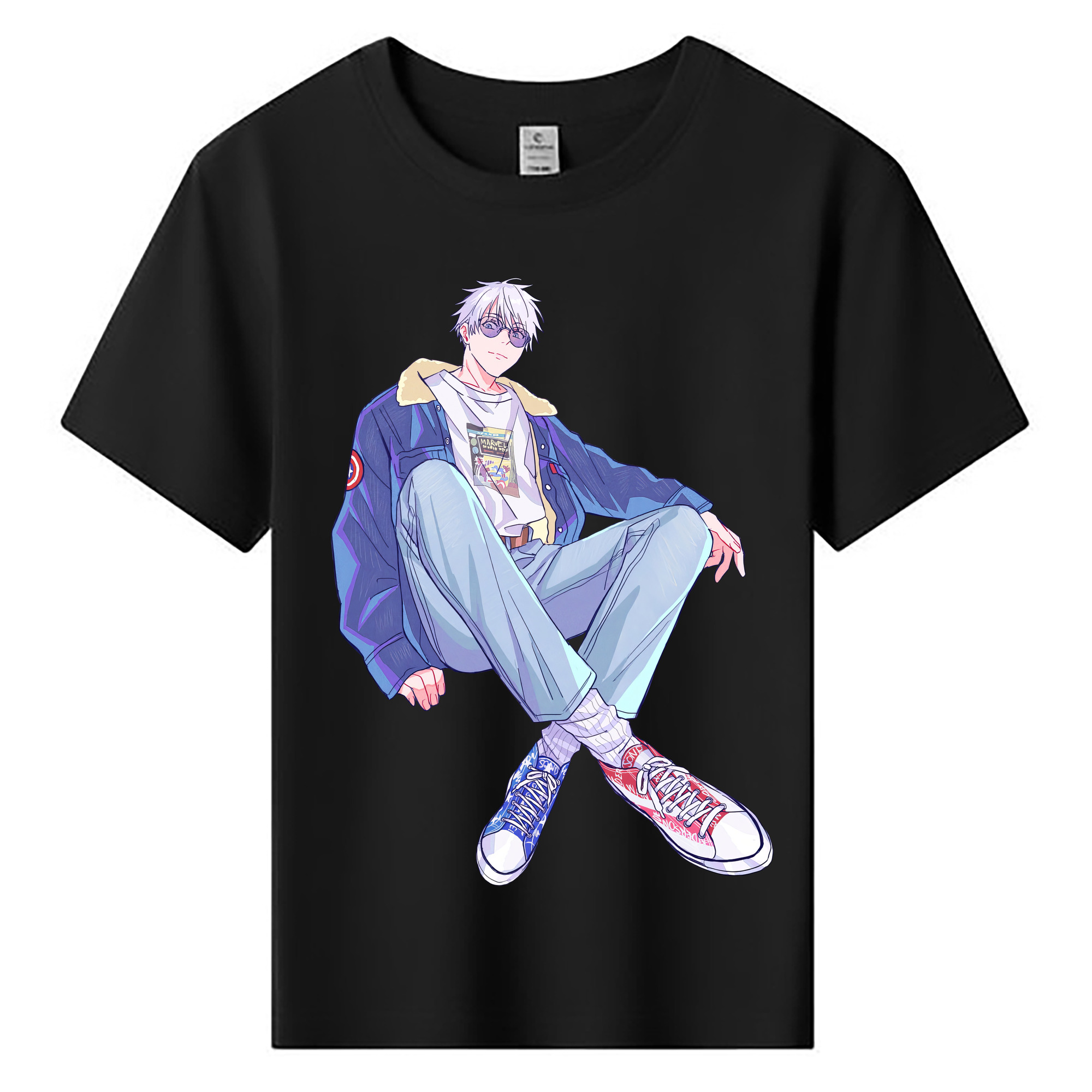 （画像用） 呪術廻戦 Jujutsu Kaisen 綿100％キッズTシャツ（フロントプリント）