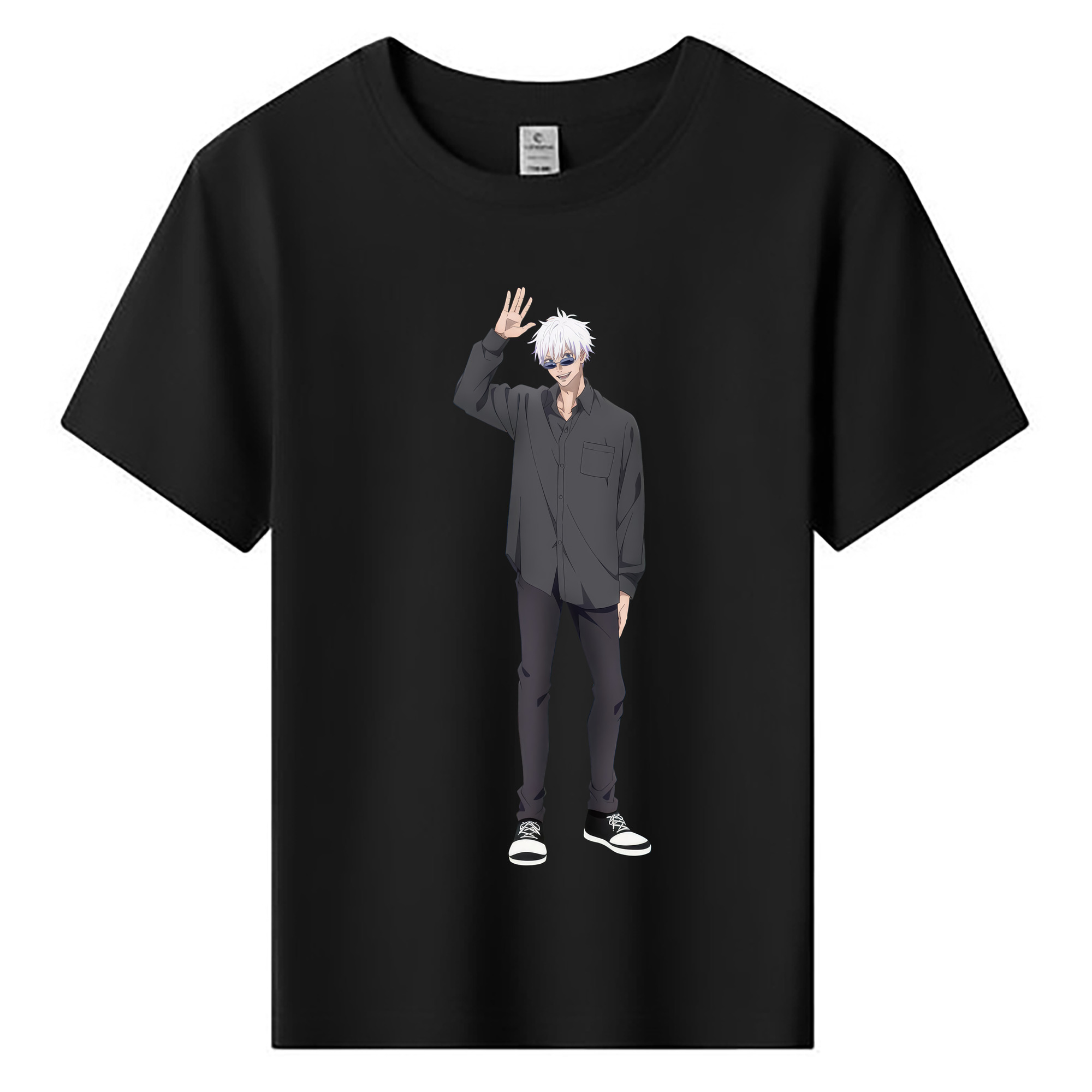 （画像用） 呪術廻戦 Jujutsu Kaisen 綿100％キッズTシャツ（フロントプリント）