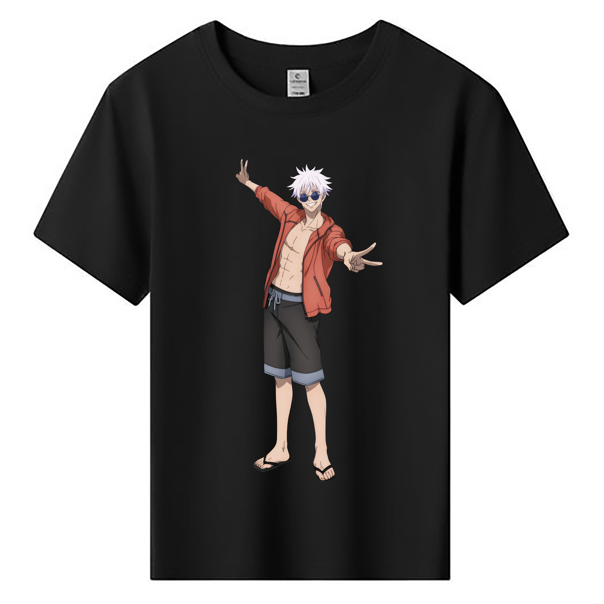 （画像用） 呪術廻戦 Jujutsu Kaisen 綿100％キッズTシャツ（フロントプリント）