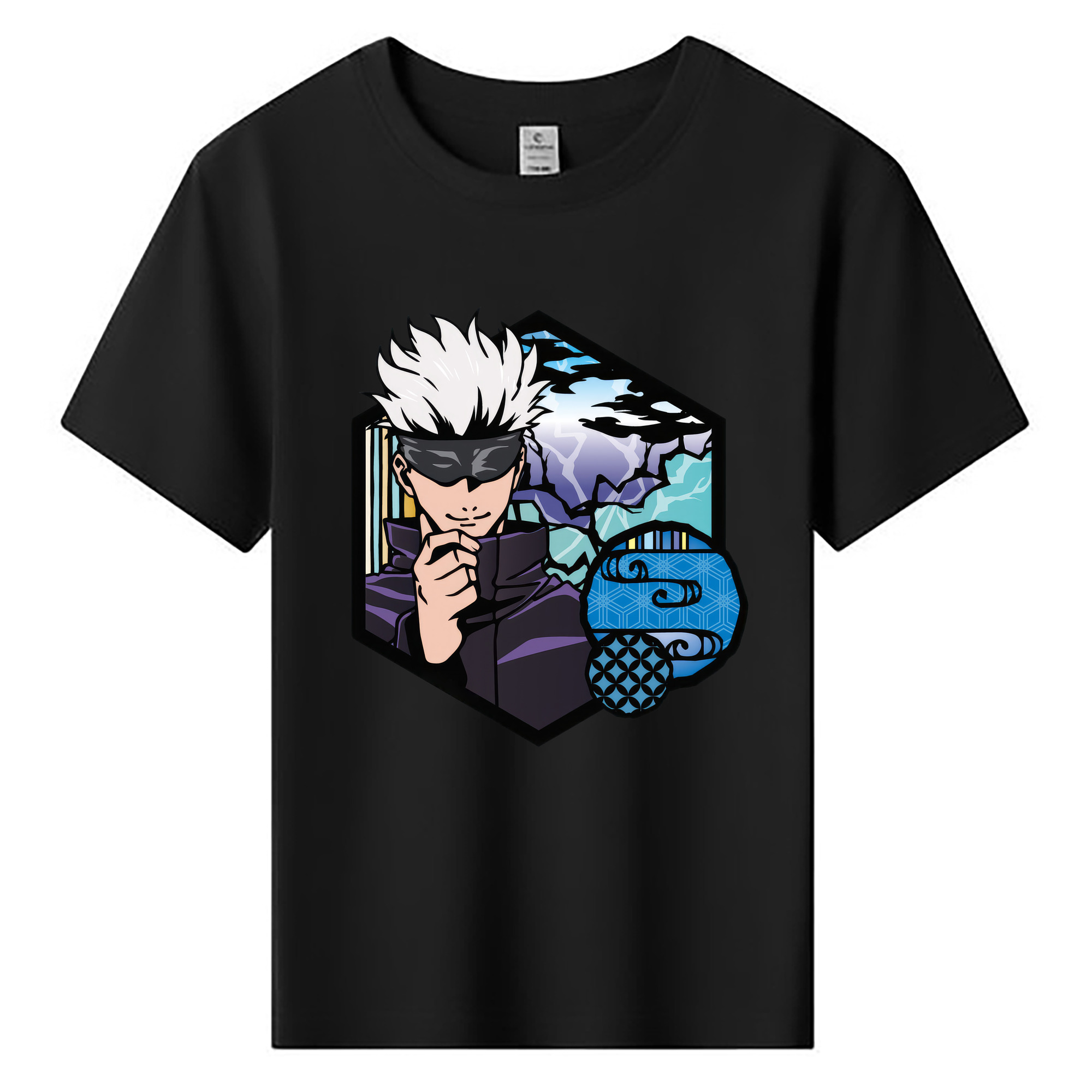 （画像用） 呪術廻戦 Jujutsu Kaisen 綿100％キッズTシャツ（フロントプリント）
