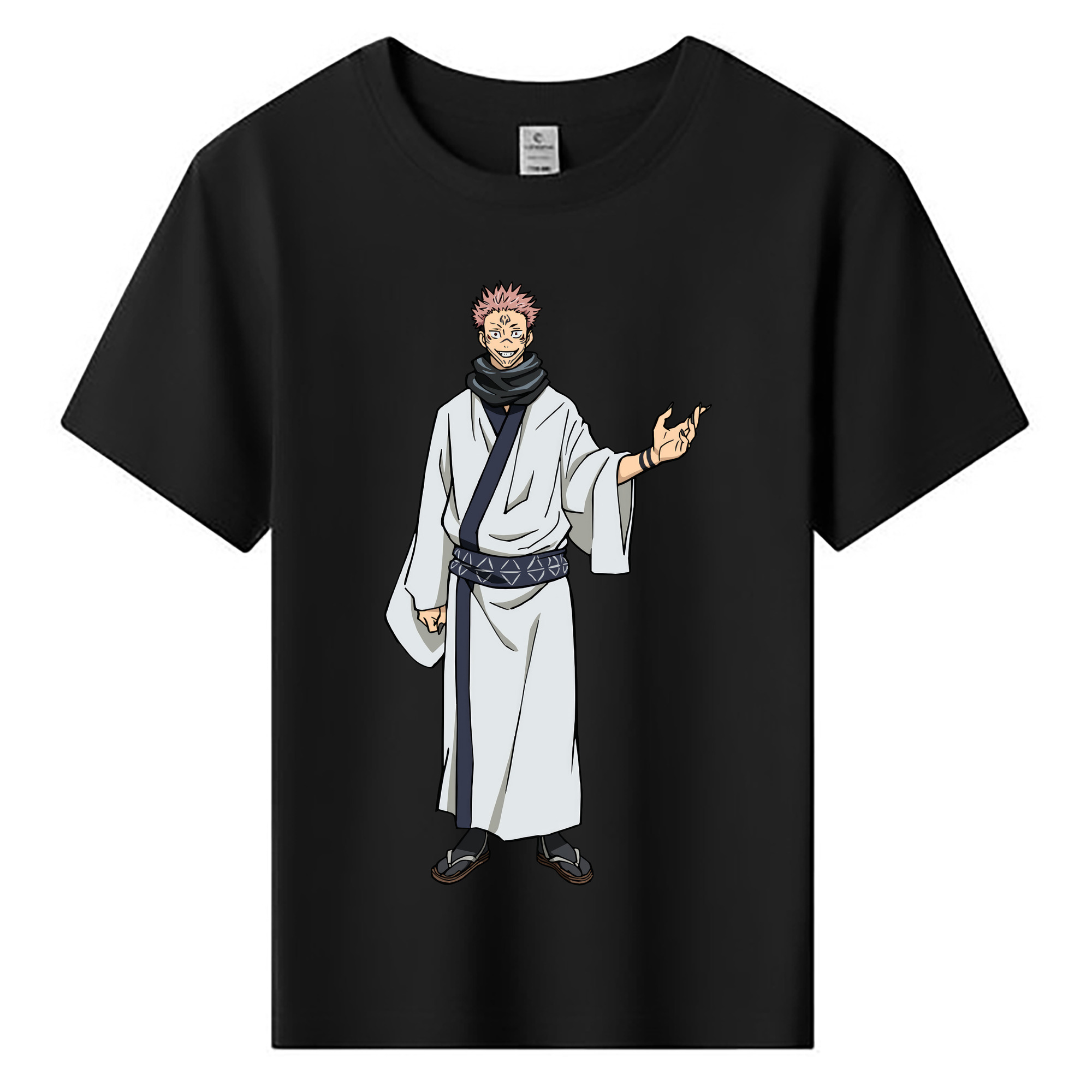 （画像用） 呪術廻戦 Jujutsu Kaisen 綿100％キッズTシャツ（フロントプリント）