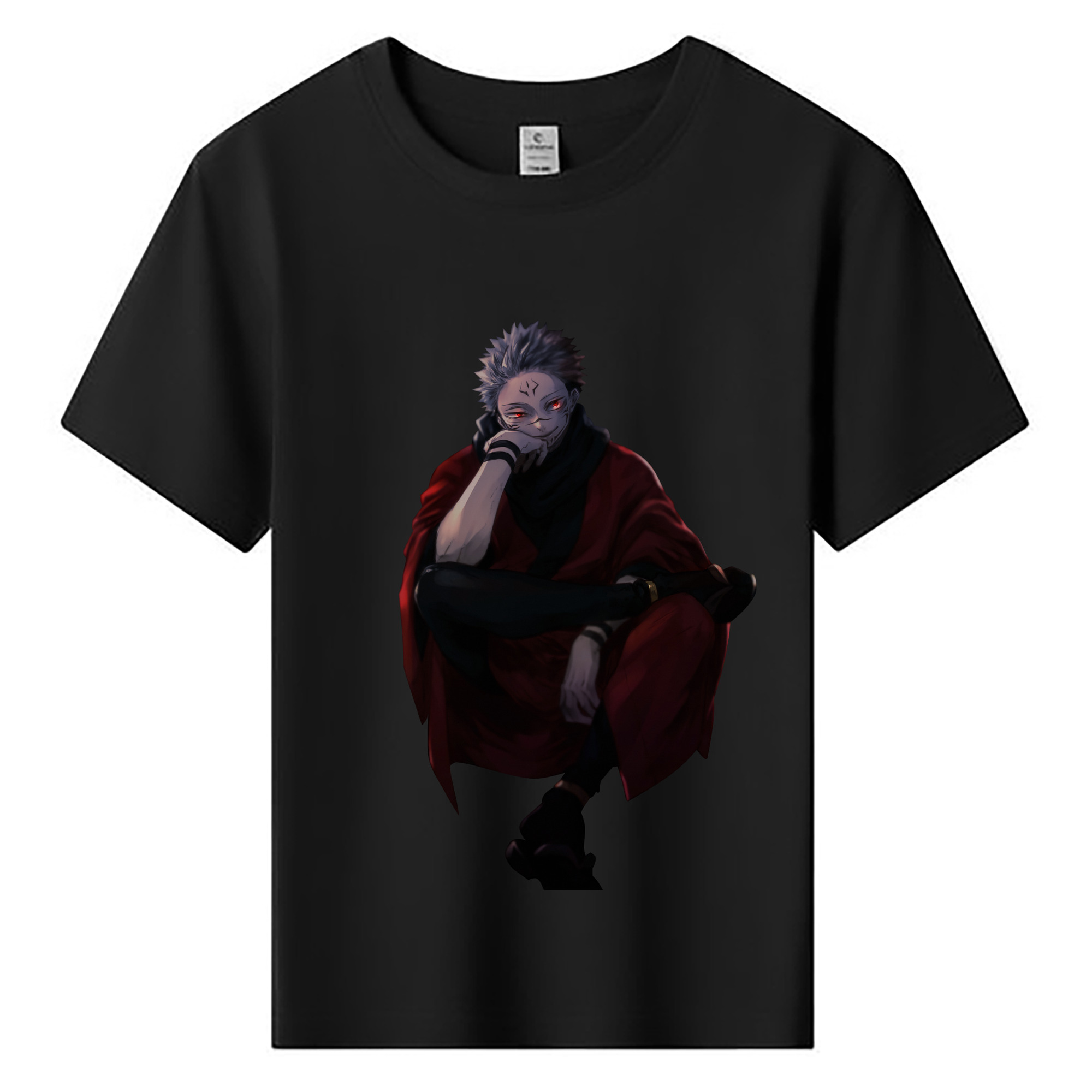 （画像用） 呪術廻戦 Jujutsu Kaisen 綿100％キッズTシャツ（フロントプリント）