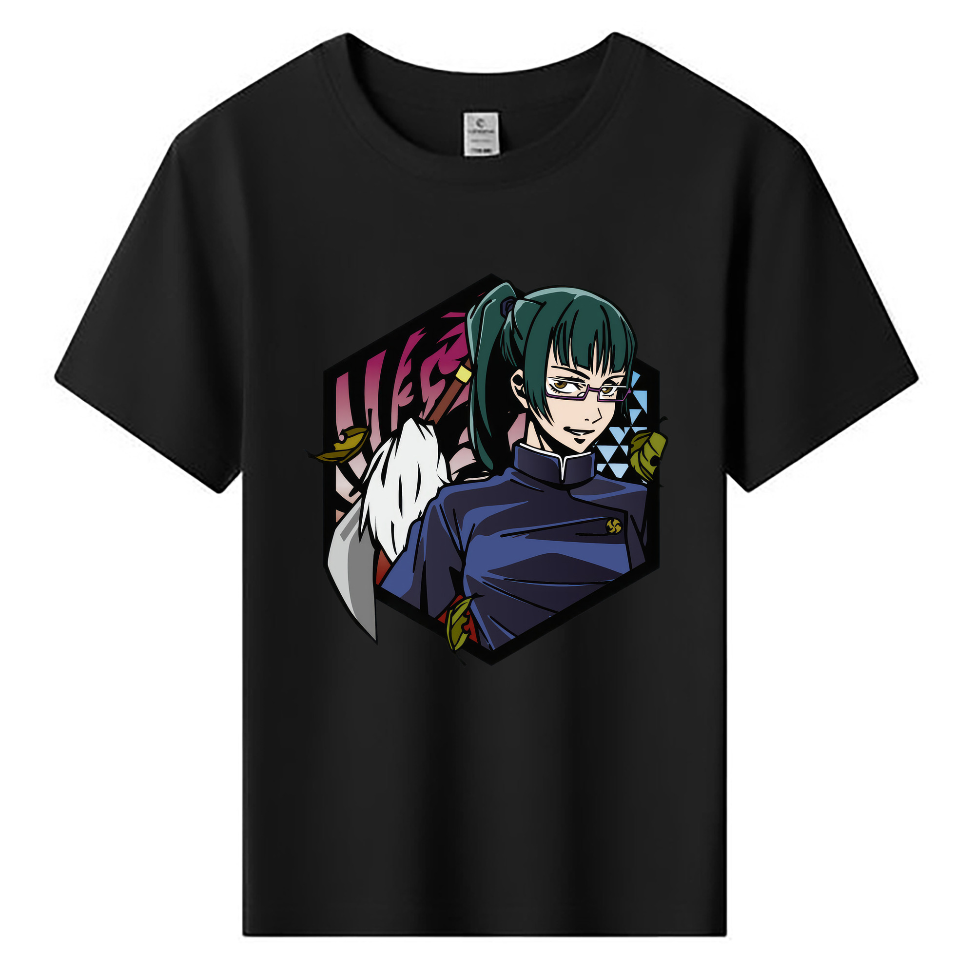 （画像用） 呪術廻戦 Jujutsu Kaisen 綿100％キッズTシャツ（フロントプリント）