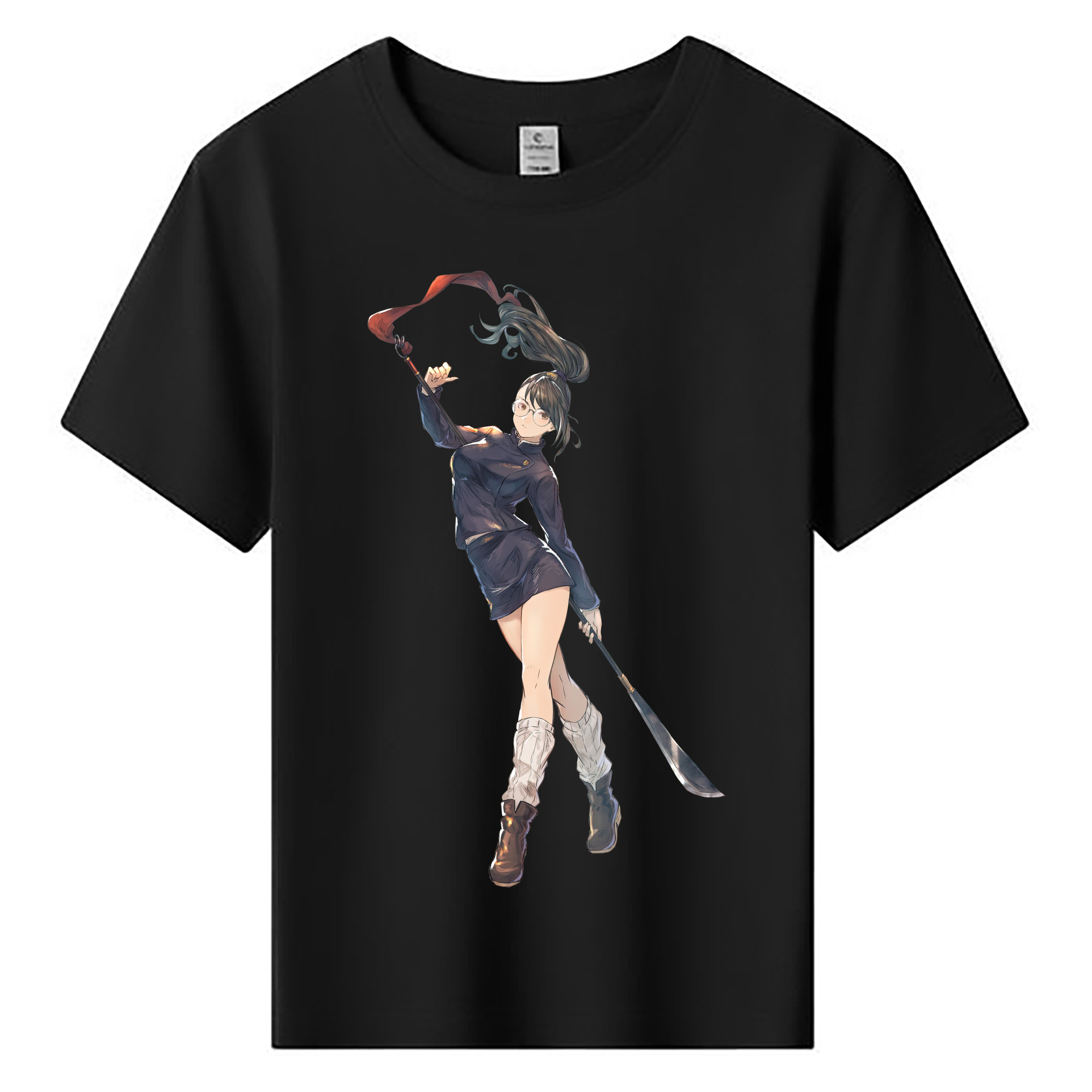 （画像用） 呪術廻戦 Jujutsu Kaisen 綿100％キッズTシャツ（フロントプリント）