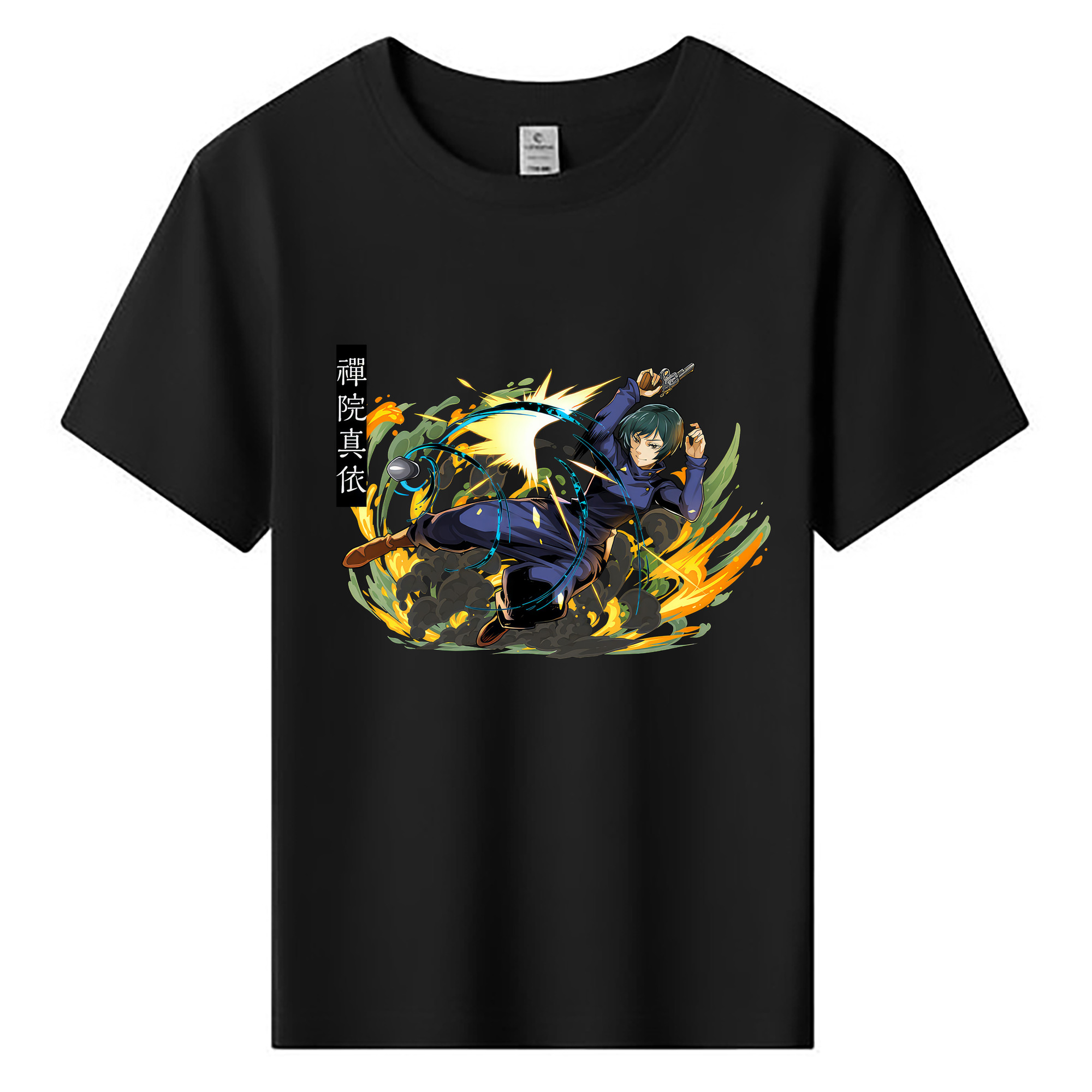 （画像用） 呪術廻戦 Jujutsu Kaisen 綿100％キッズTシャツ（フロントプリント）